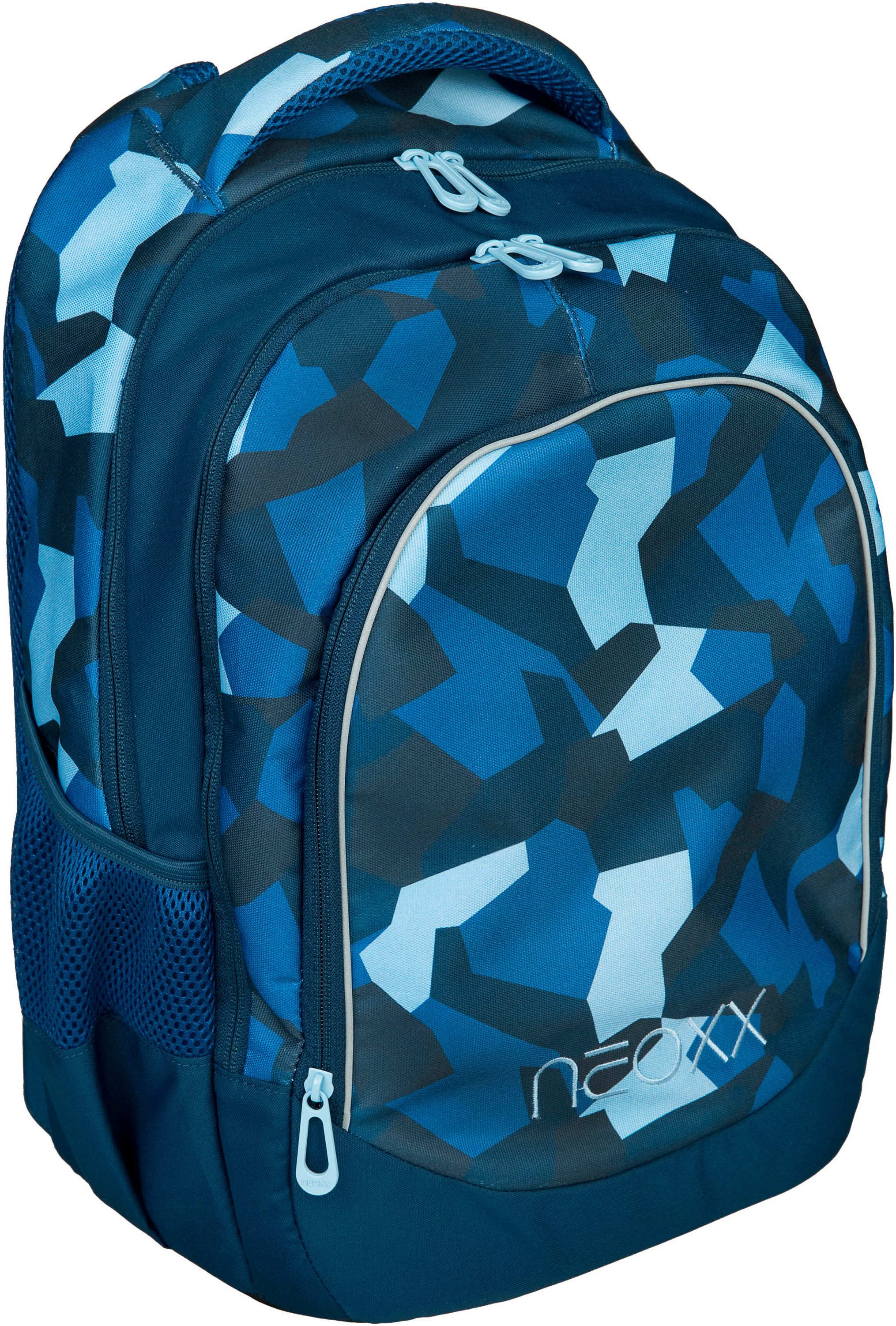 neoxx Schoolrugzak Camo Nation rugzak & etui van gerecyclede petflessen (set, 2-delig, 2)