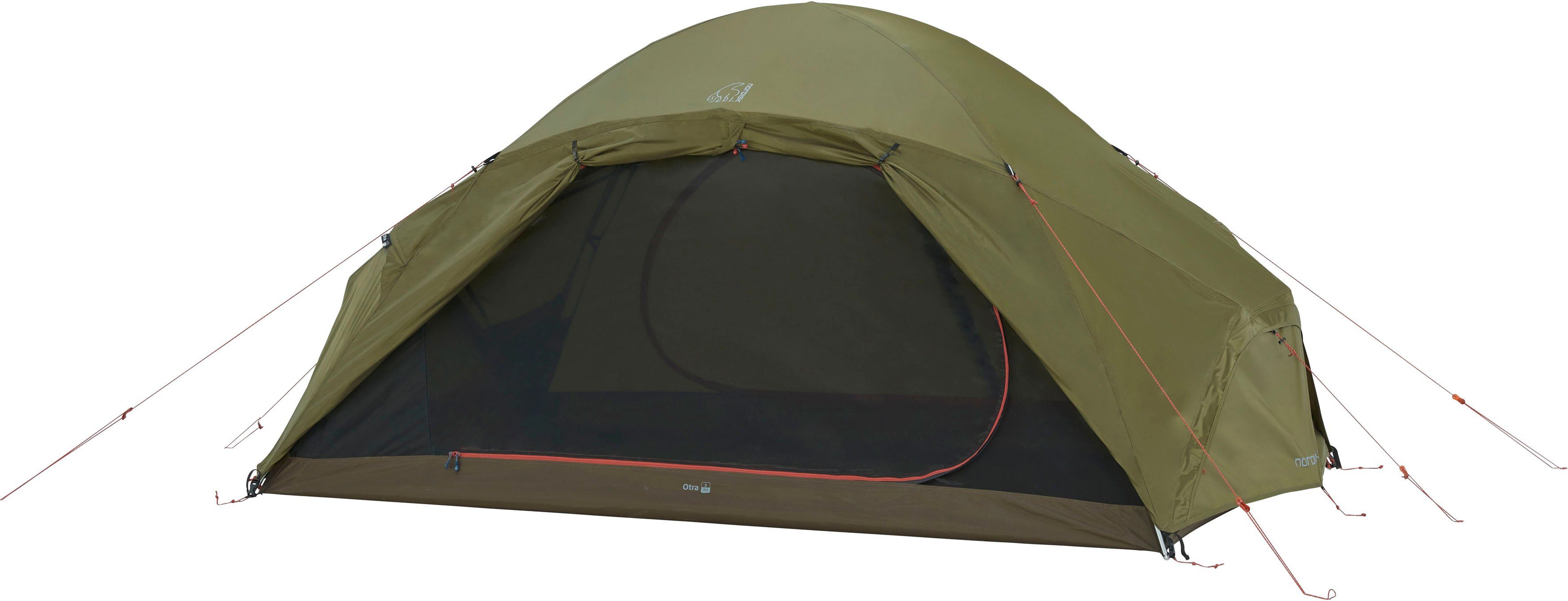 Nordisk Koepeltent Otra 2 PU Tent Dark Olive (set, 1-delig)