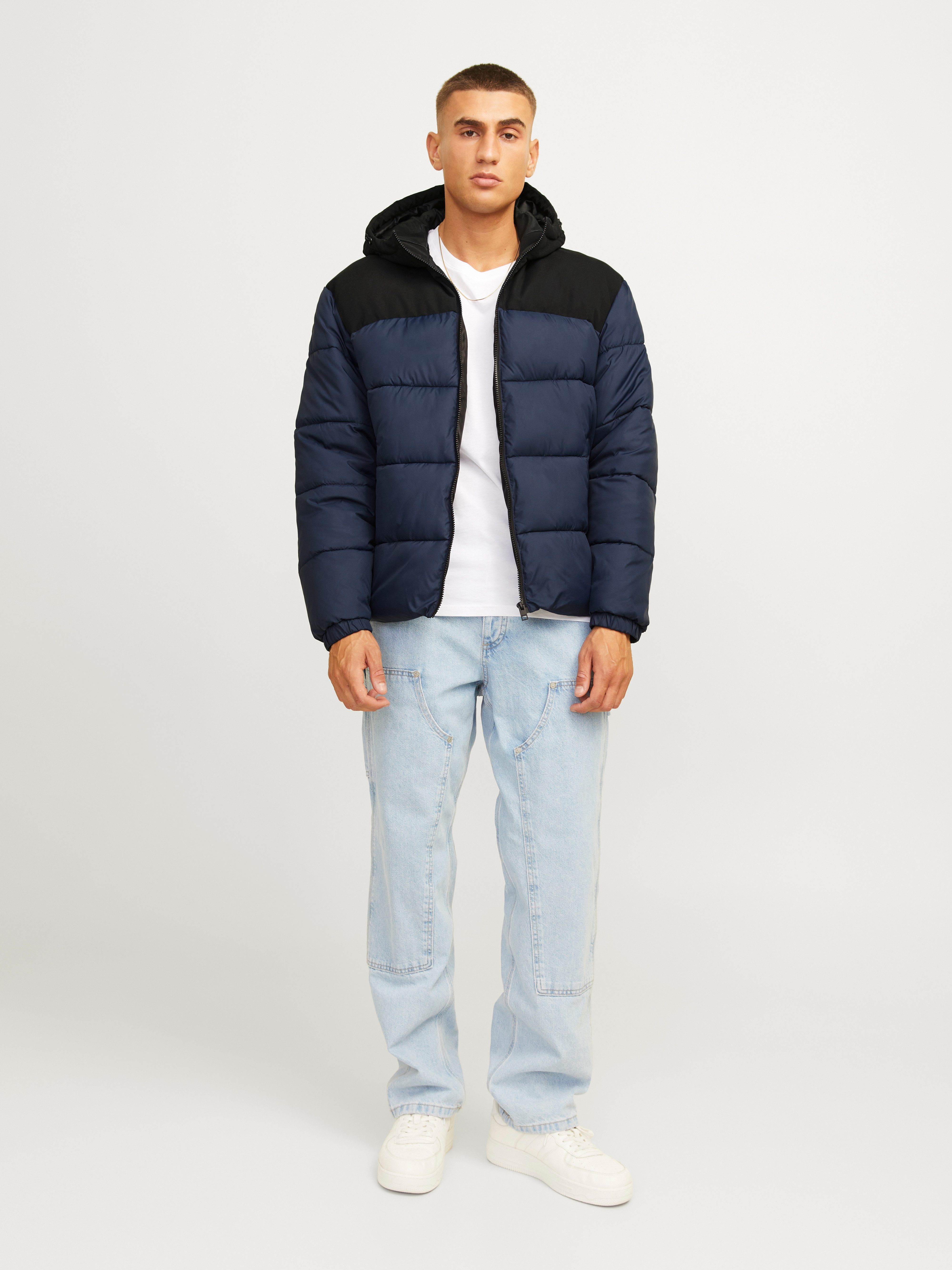 Jack & Jones Gewatteerde jas JJMOON HOOD PUFFER