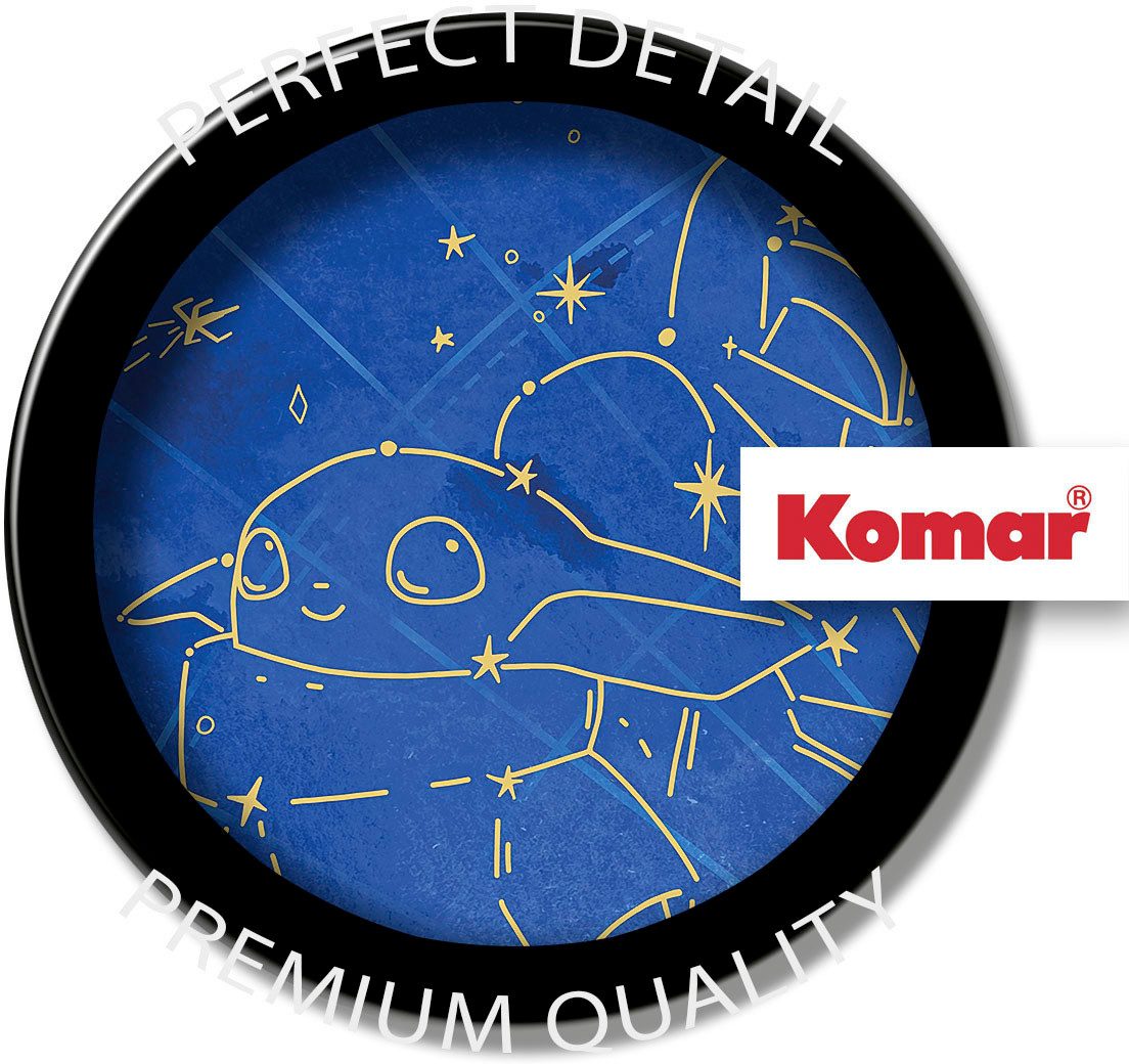 Komar Artprint op linnen The Mandalorian Grogu Constellation - afm. 40 x 40 cm (1 stuk)