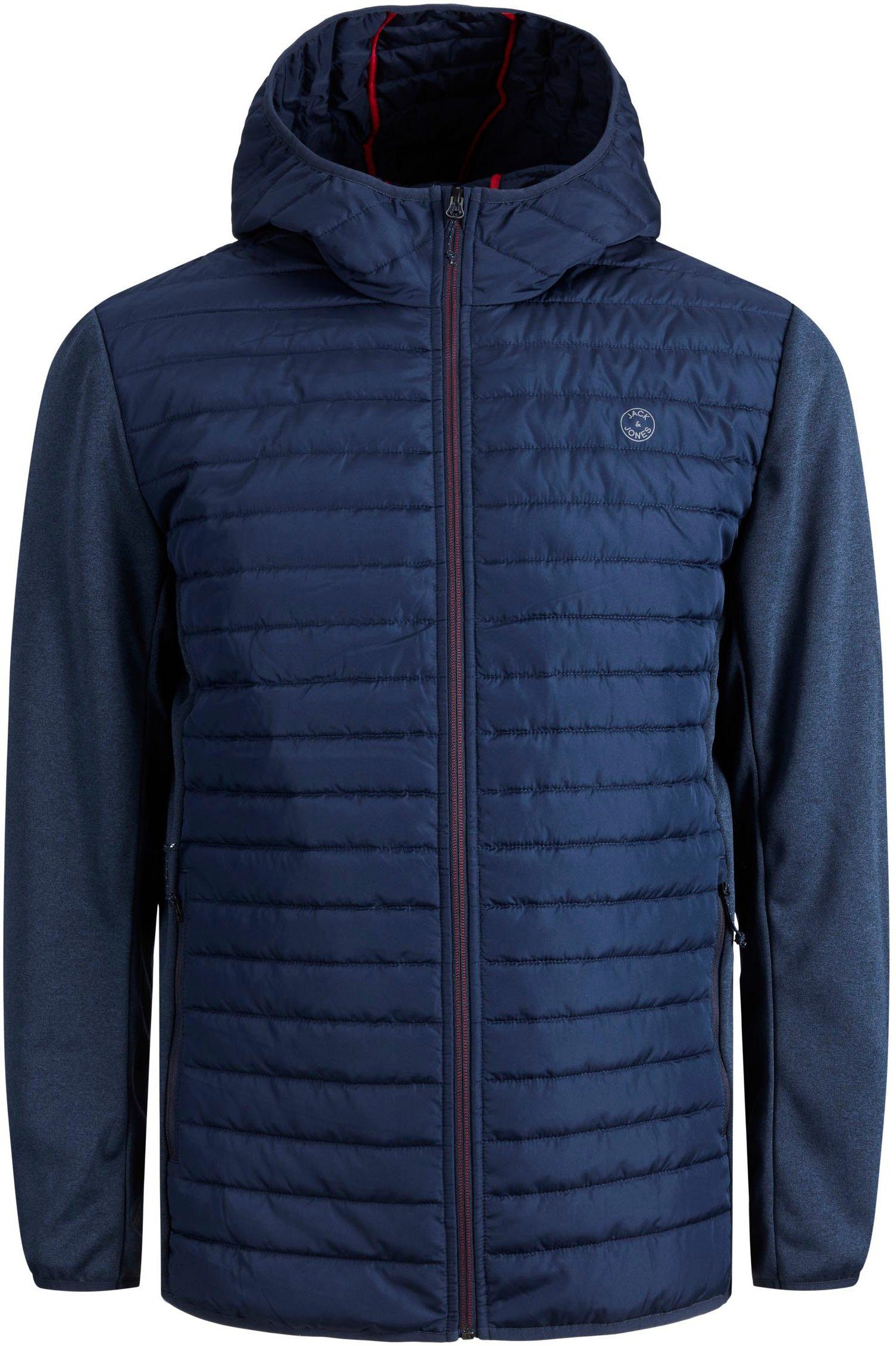 Jack & Jones Gewatteerde jas JJEMULTI met capuchon en voering
