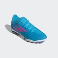 adidas performance voetbalschoenen x speedflow.3 mg j blauw