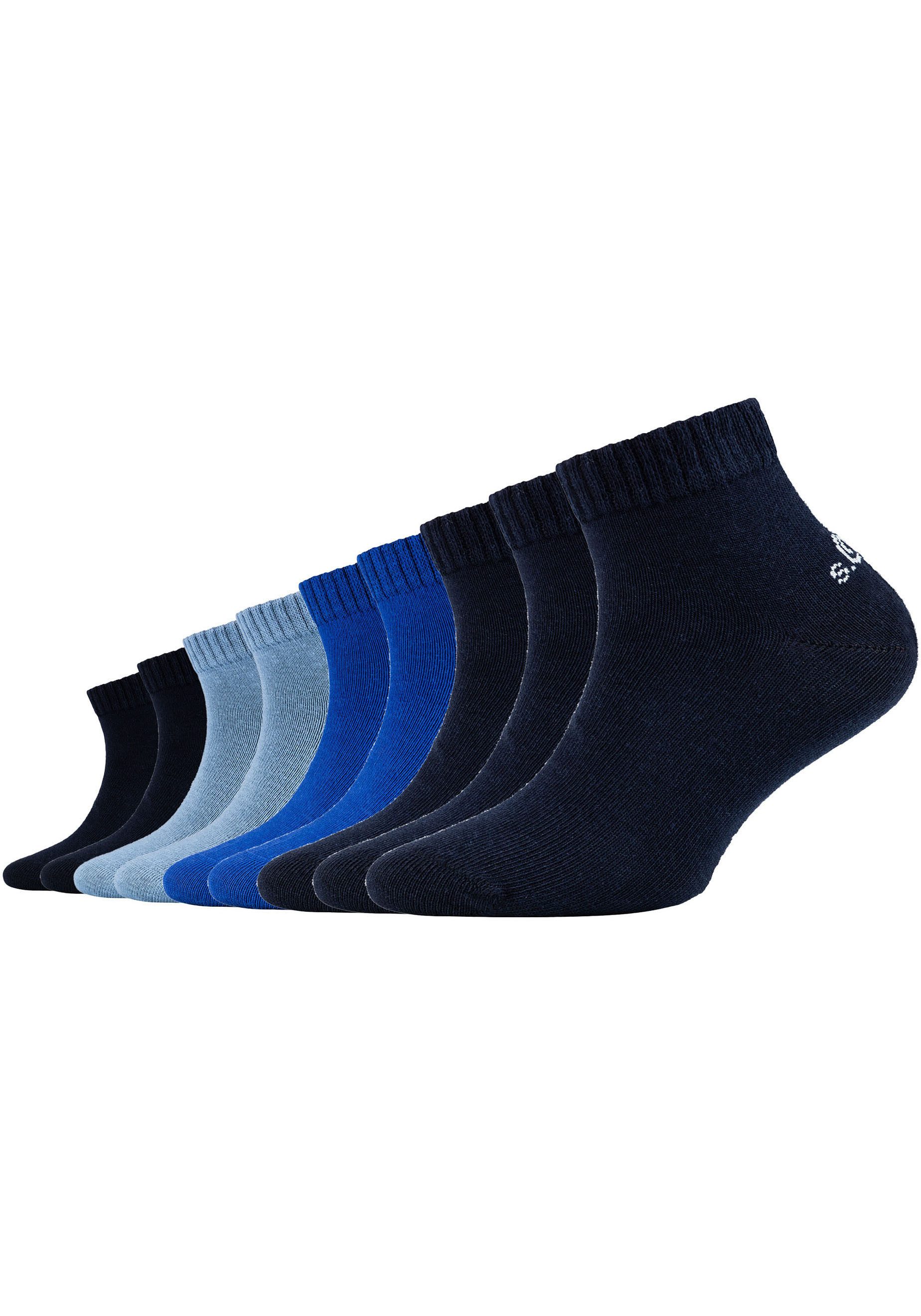 s.Oliver Korte sokken Essentials met veelzijdige kleuren (9 paar)