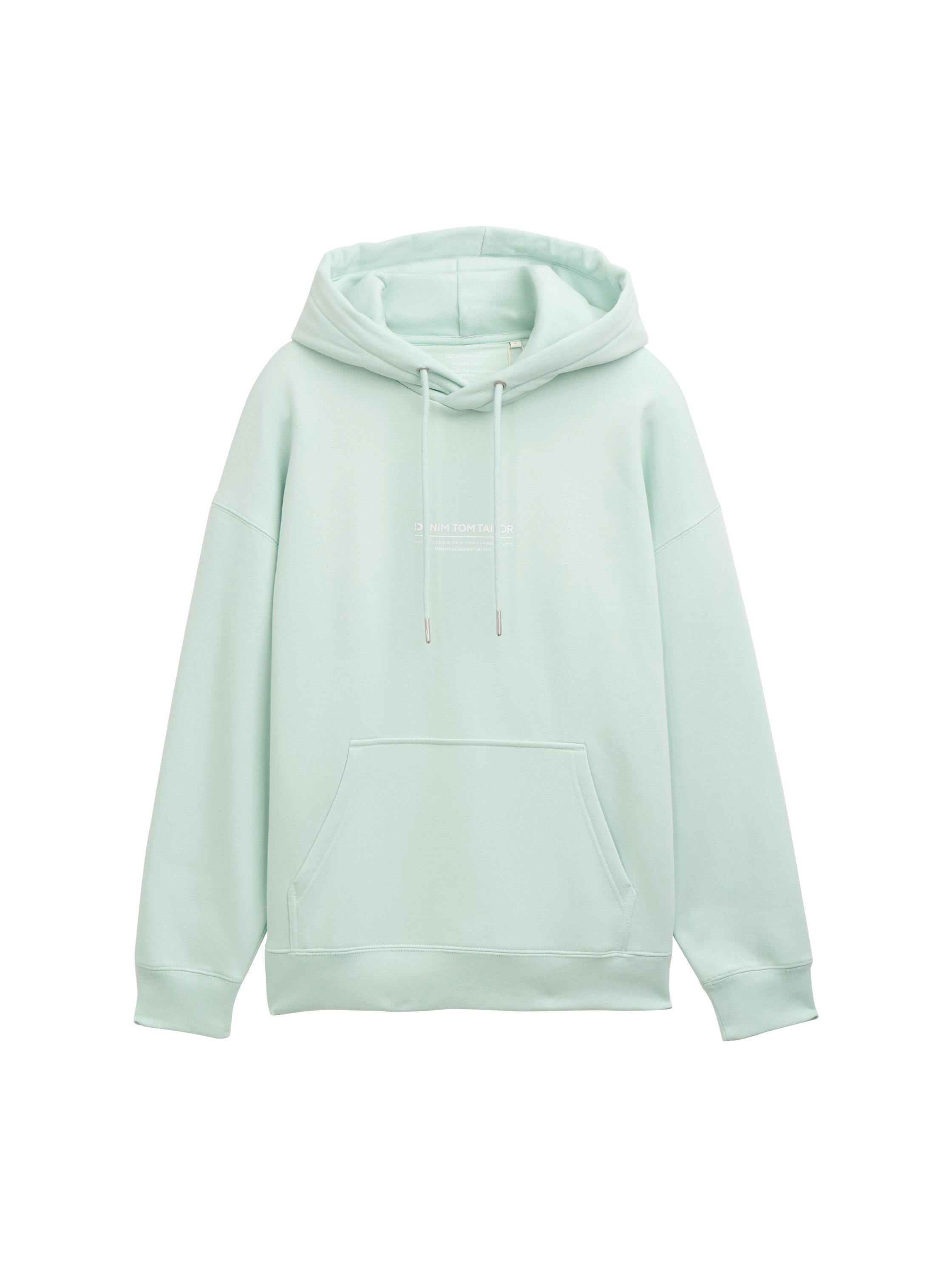 Tom Tailor Denim Hoodie met logoprint