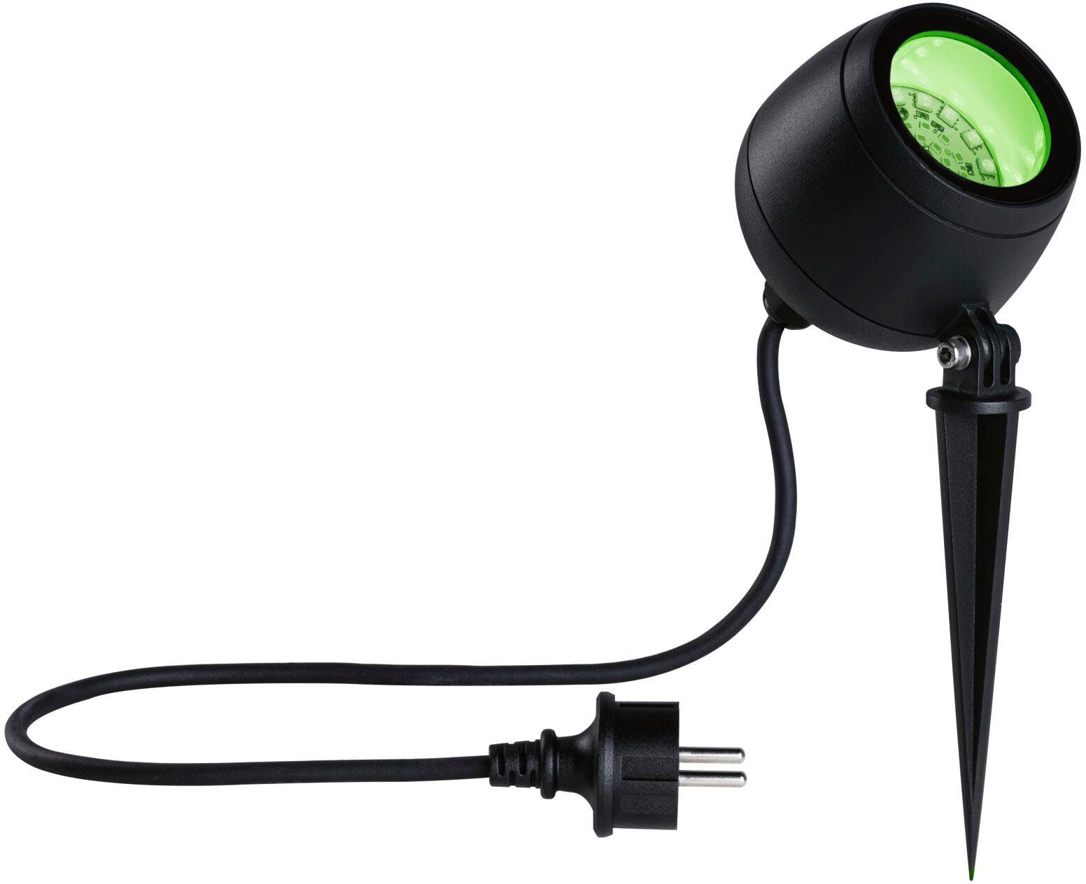 Paulmann Led-tuinverlichting Buiten 230V Spot Kikolo RGBW ZigBee (1 stuk)