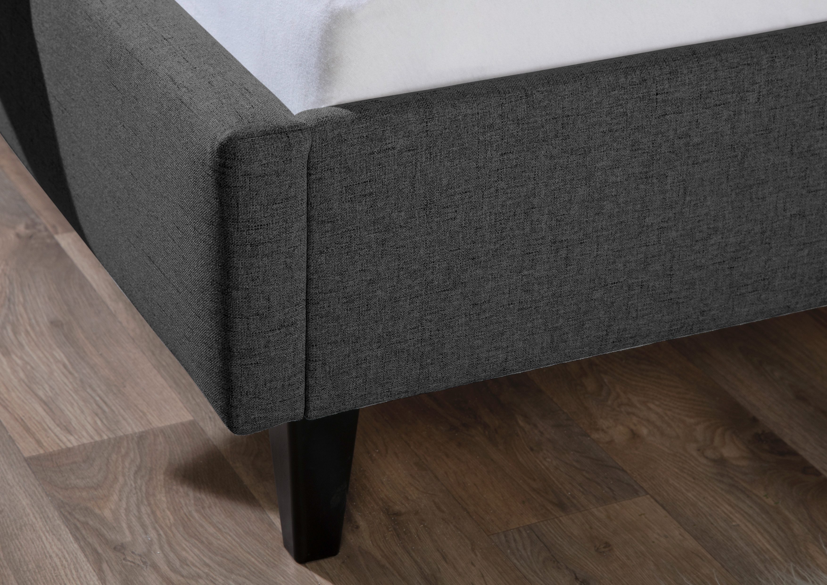 Maintal Gestoffeerd bed Gustine Zijkanten van het bed zelf te monteren, zonder bedkist