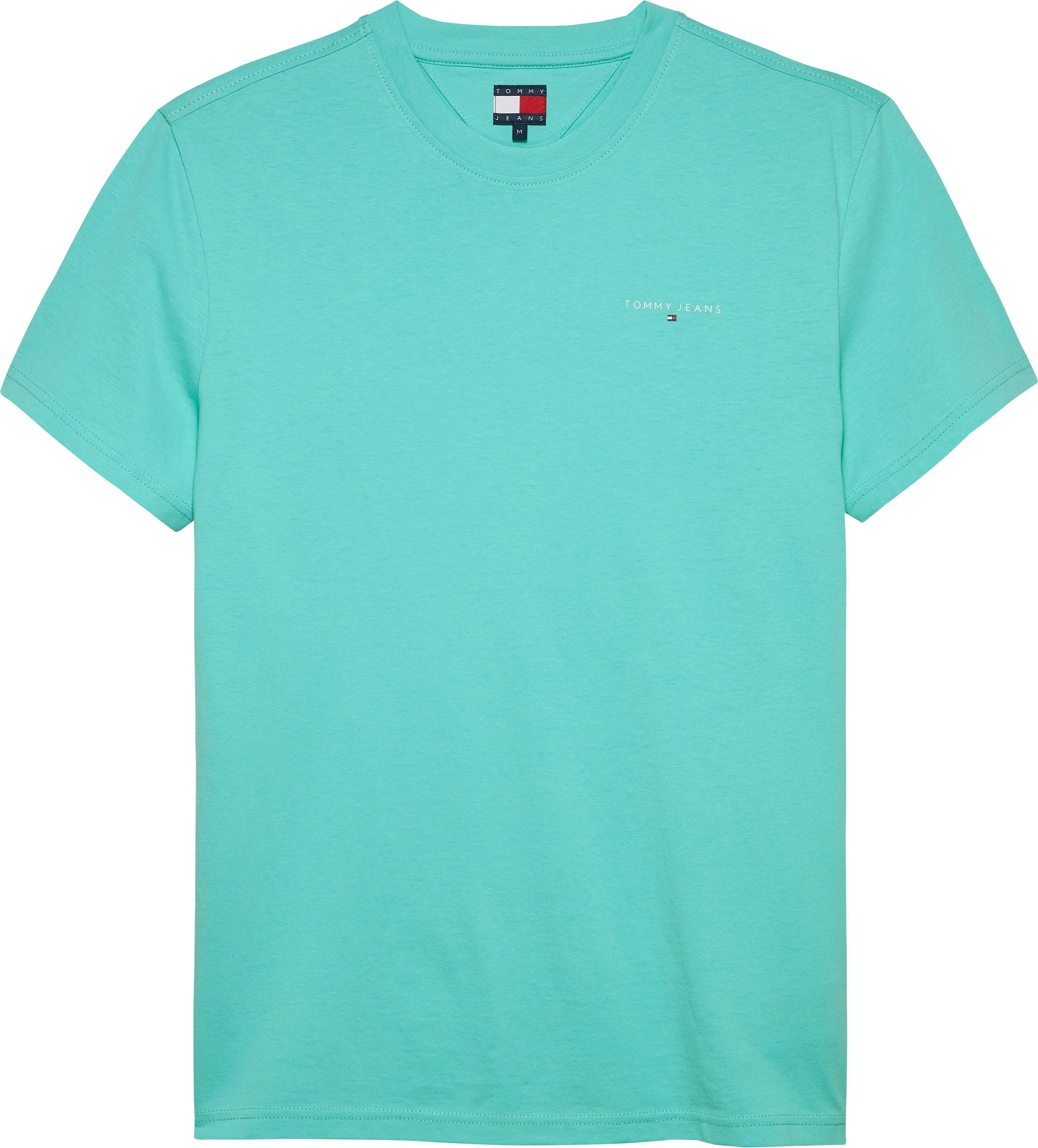 TOMMY JEANS T-shirt TJM SLIM LINEAR CHEST TEE EXT