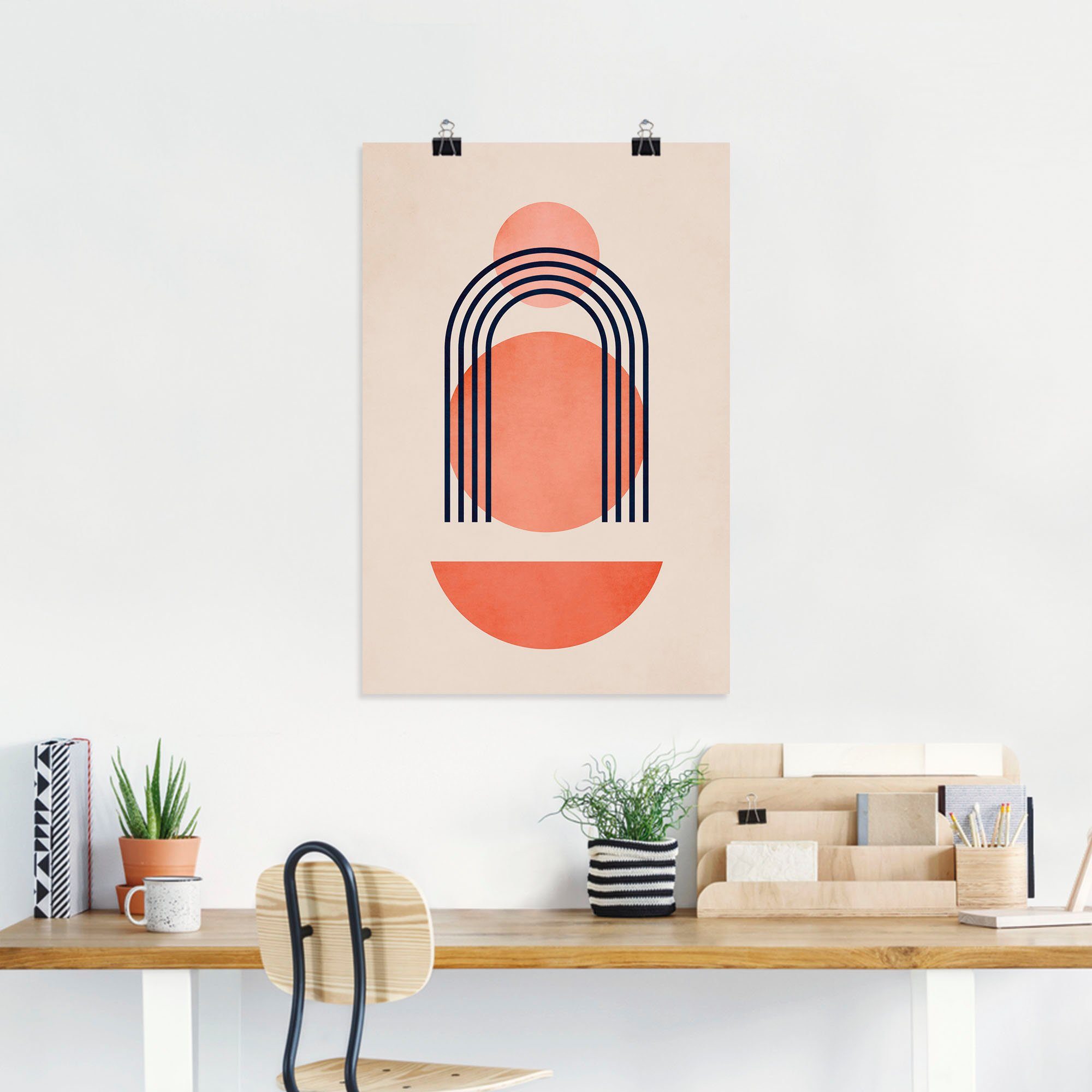 Artland Artprint Geometrica Nr. 7 als artprint van aluminium, artprint op linnen, poster, muursticker in verschillende maten