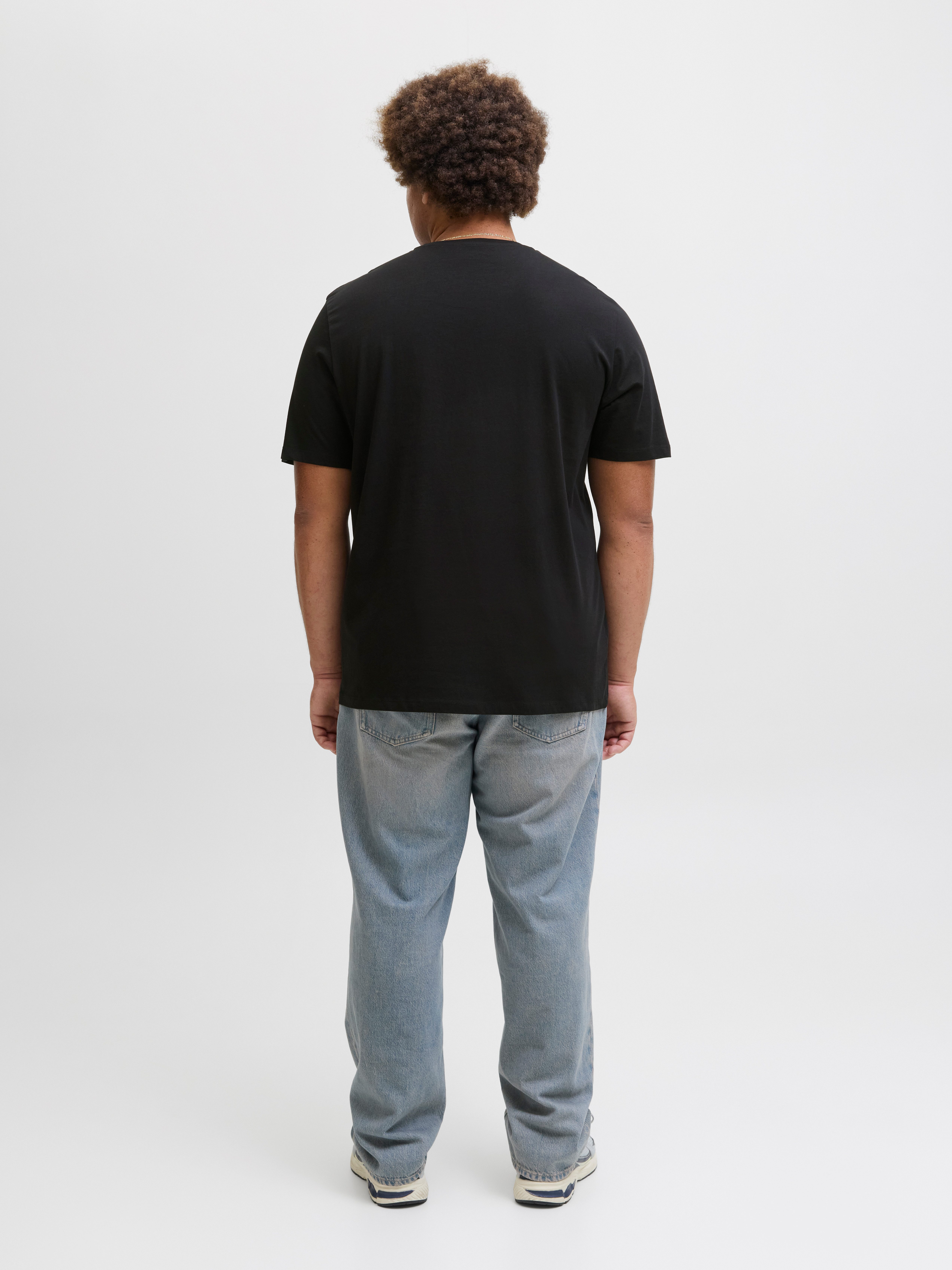 Jack & Jones PlusSize T-shirt JJELOGO TEE SS ONECK 2 COL AW25 NOOS PLS