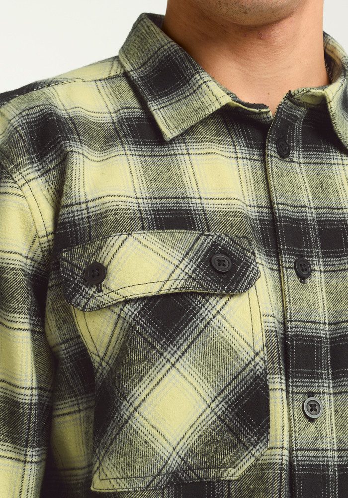 Jack Wolfskin Flanellen overhemd BAJA FLANNEL SHIRT M