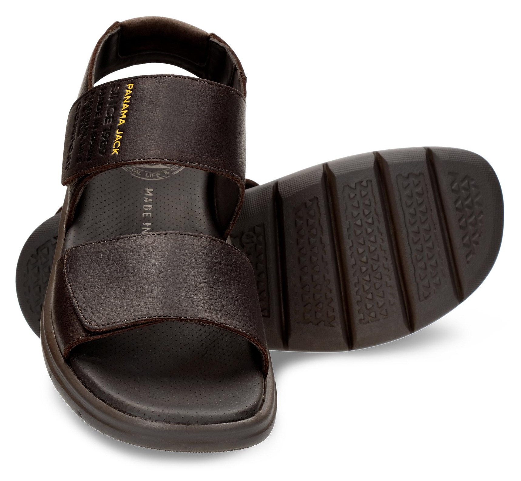 Panama Jack Sandalen Rusell Klittenbandschoen, zomerschoen, vakantieschoen met zachte leren binnenzool