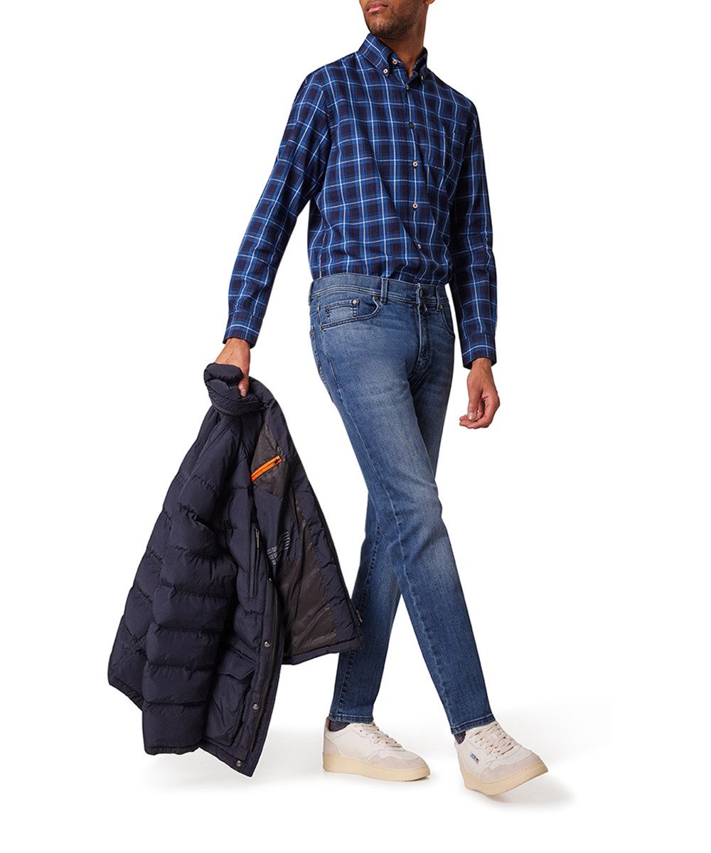 Pierre Cardin 5-pocket jeans PC-Lyon van katoen-denimmix met stretch