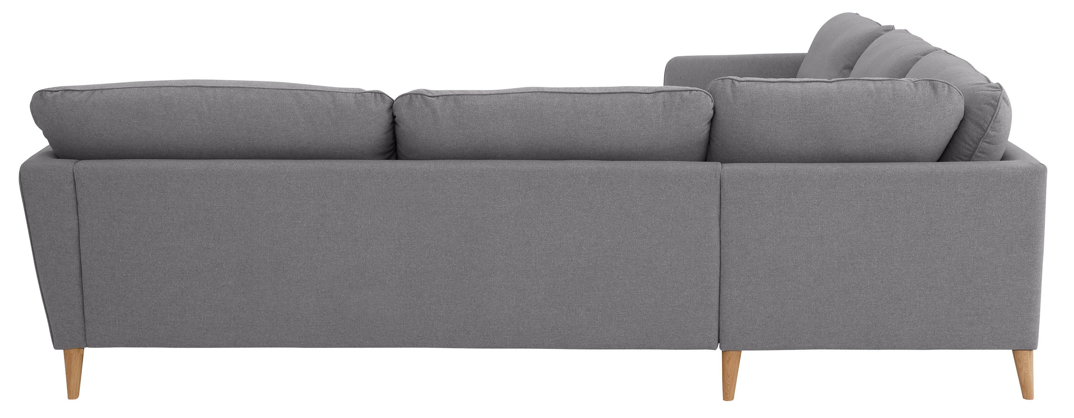 Home affaire Hoekbank MARSEILLE 278/278 cm, L-vorm, geweven stof, vlakke weefsel, viltlook