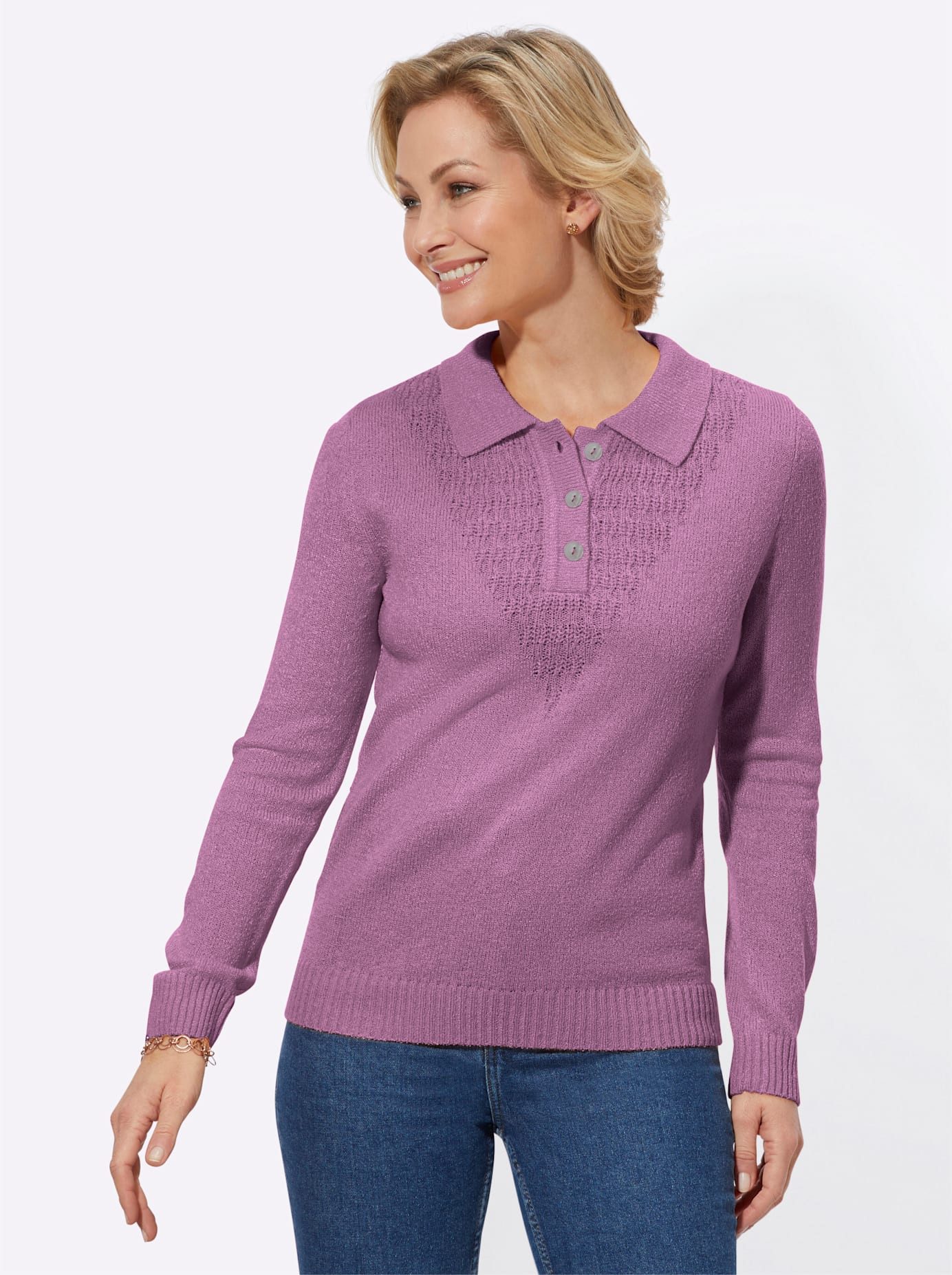 Classic Basics Trui met polokraag Trui