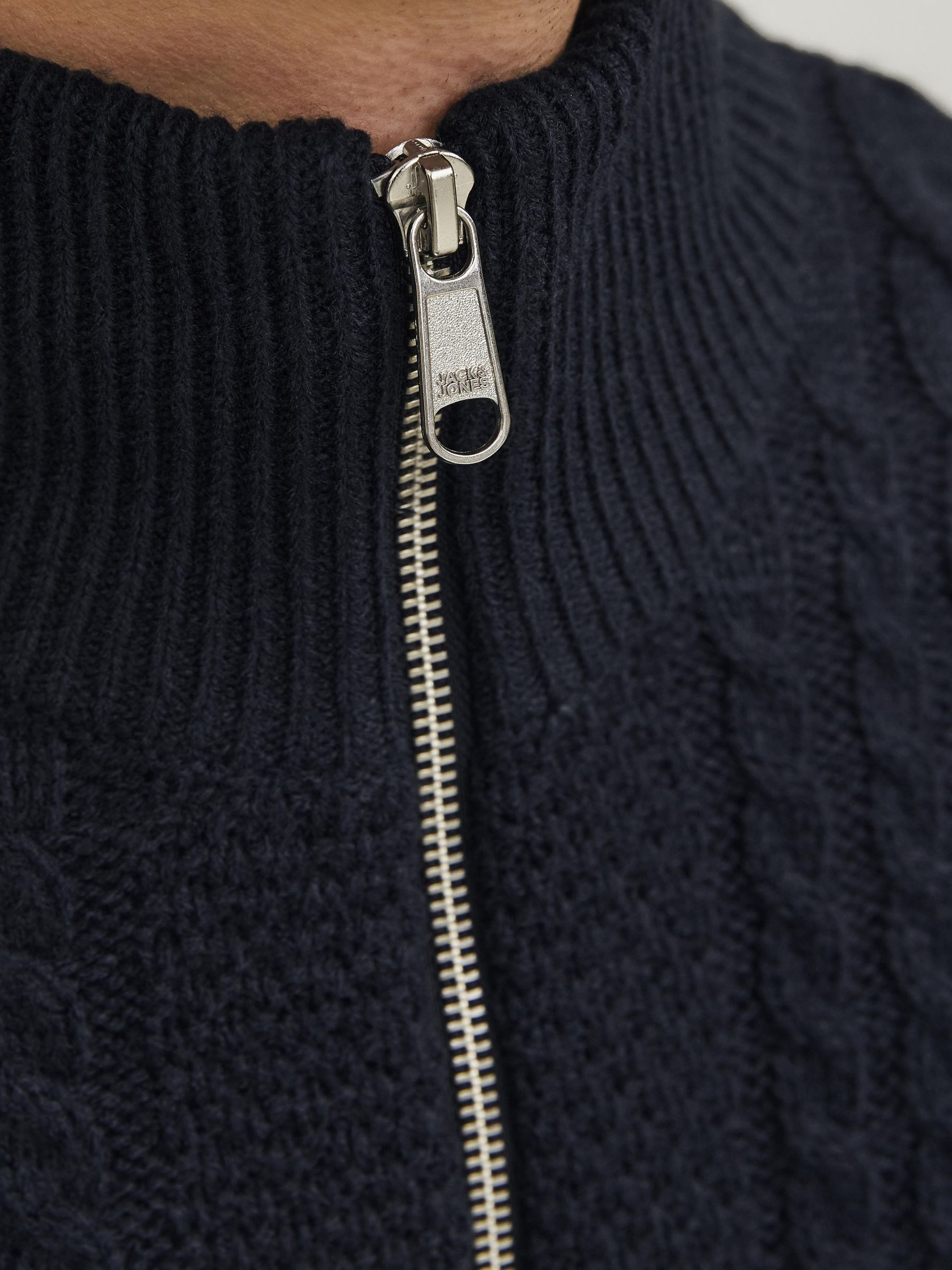 Jack & Jones Schipperstrui JJCRAIG KNIT HALF ZIP