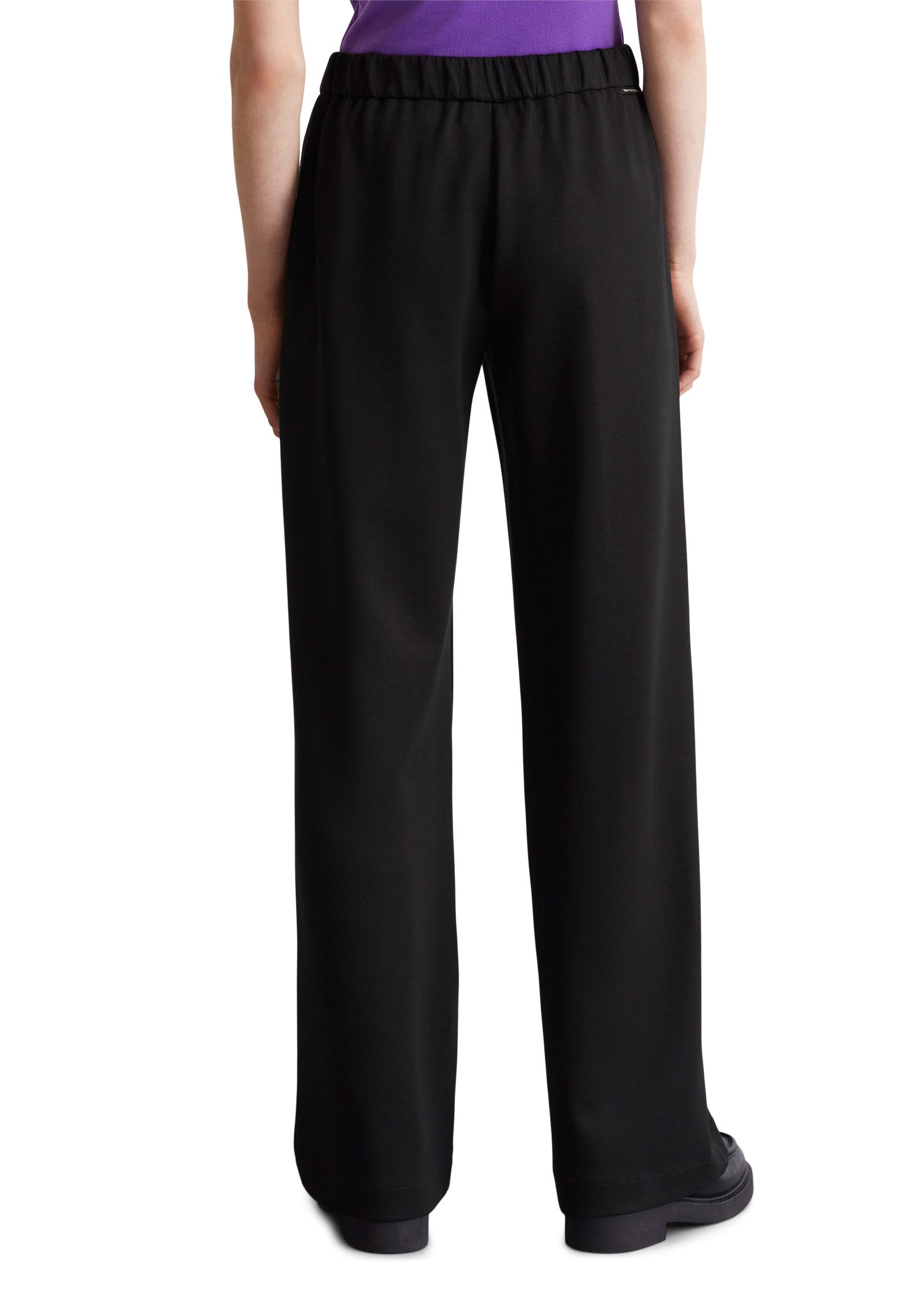 Marc O'Polo DENIM Marlene-broek Drapy Wide Leg Jogger