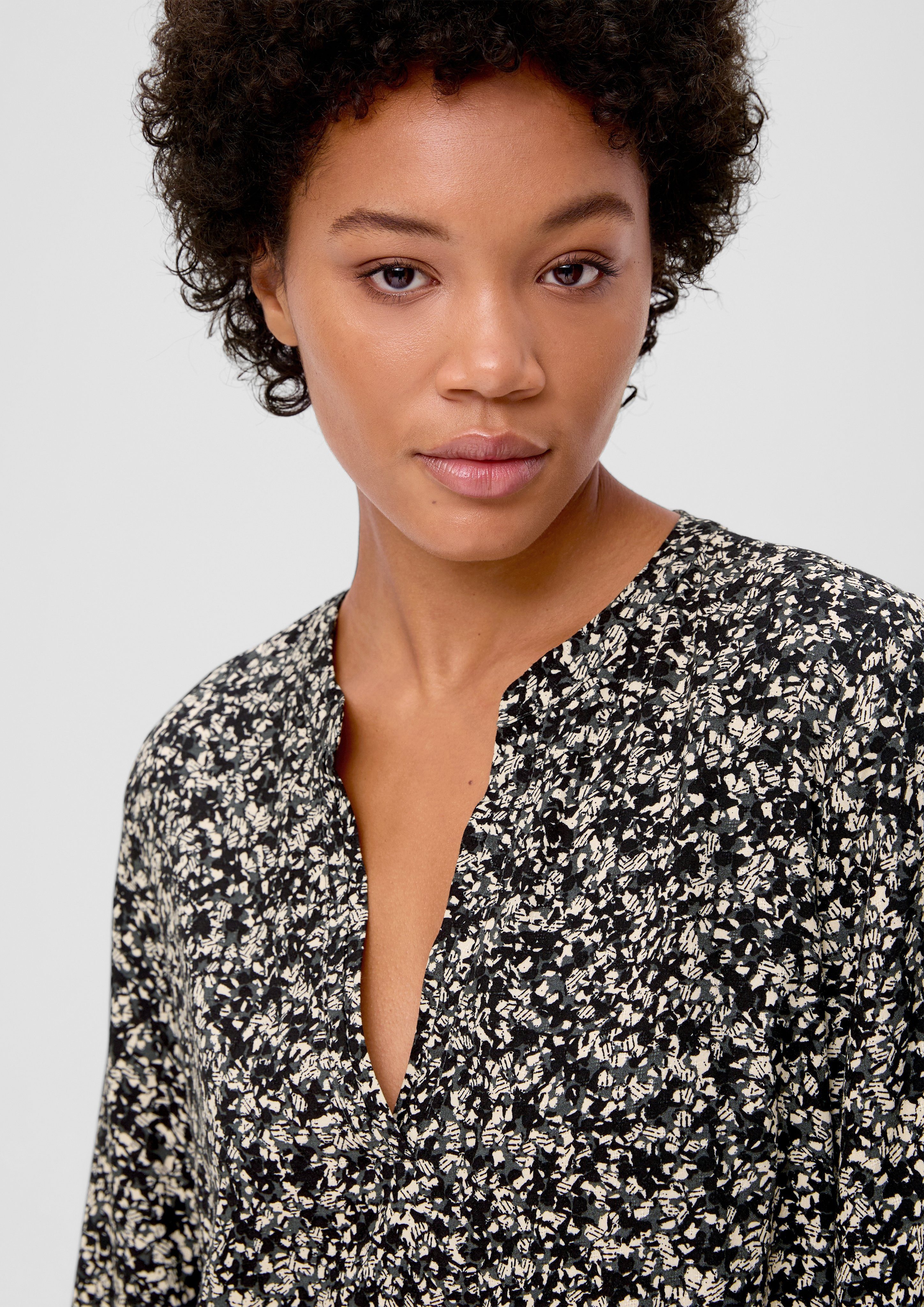s.Oliver Mini-jurk met 3/4-mouwen