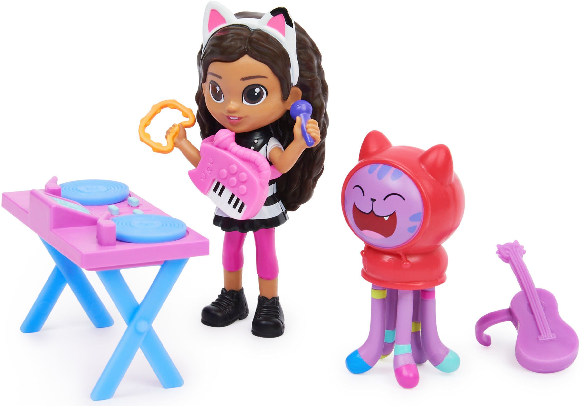 Spin Master Speelwereld Gabby's Dollhouse - CAT-tivity set – muziekset met DJ Catnip