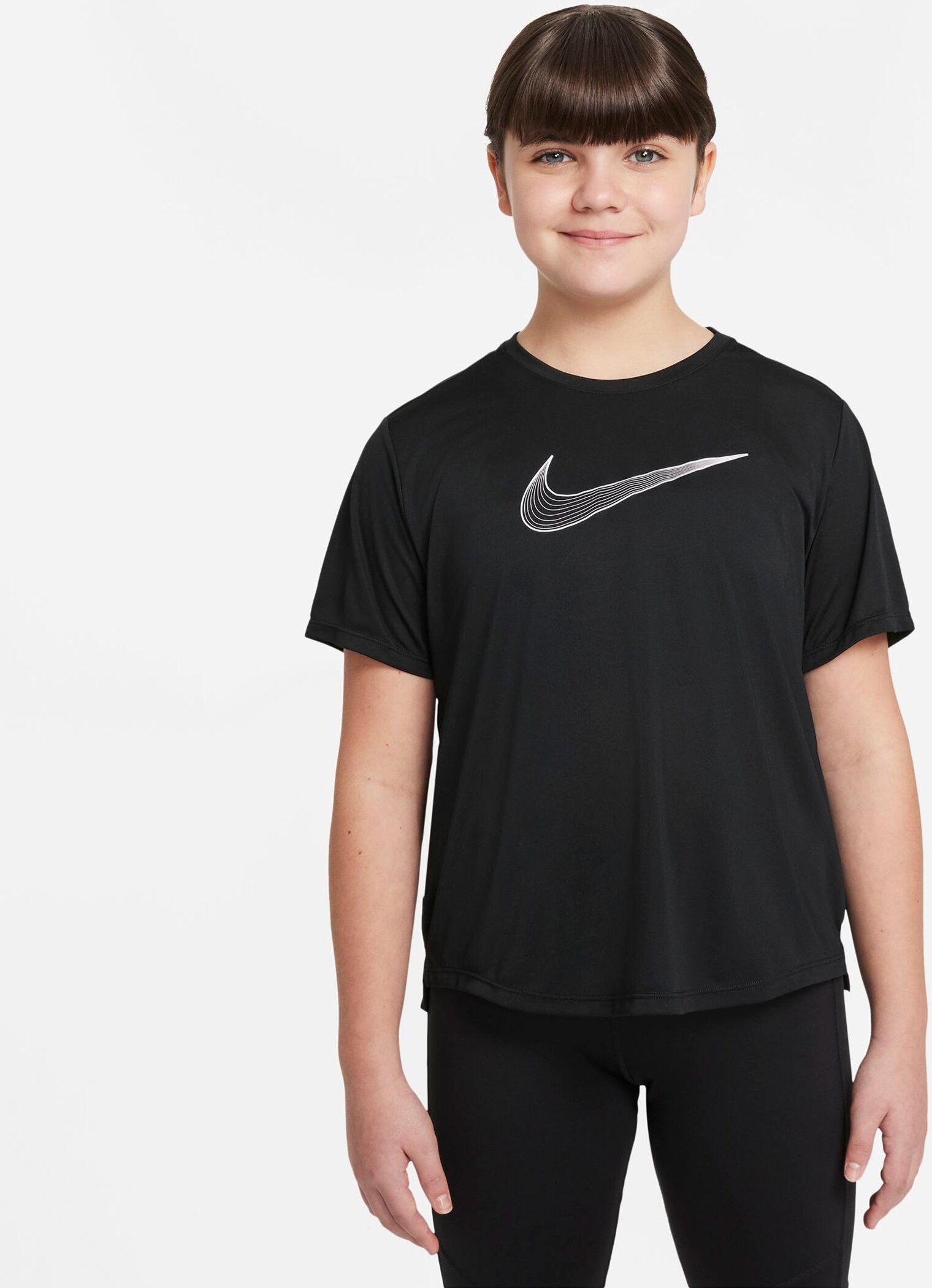 Nike Trainingsshirt Dri-FIT One Big Kids' (Girls') Short-Sleeve Training Top