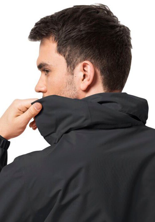 Jack Wolfskin Functioneel jack STORMY POINT 2L JKT M Waterafstotend & winddicht & ademend