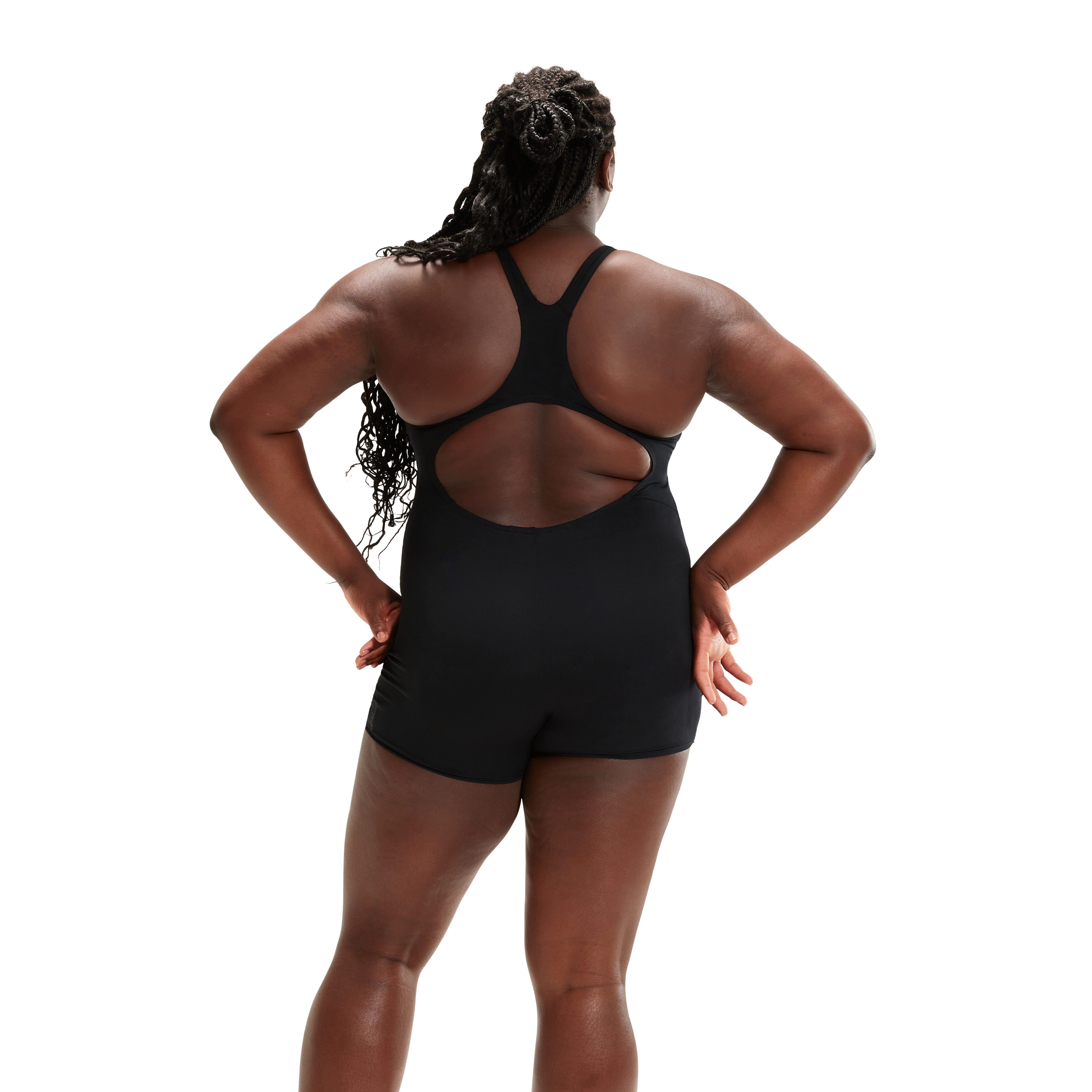 Speedo Badpak D badpak met neklijn aan de achterkant