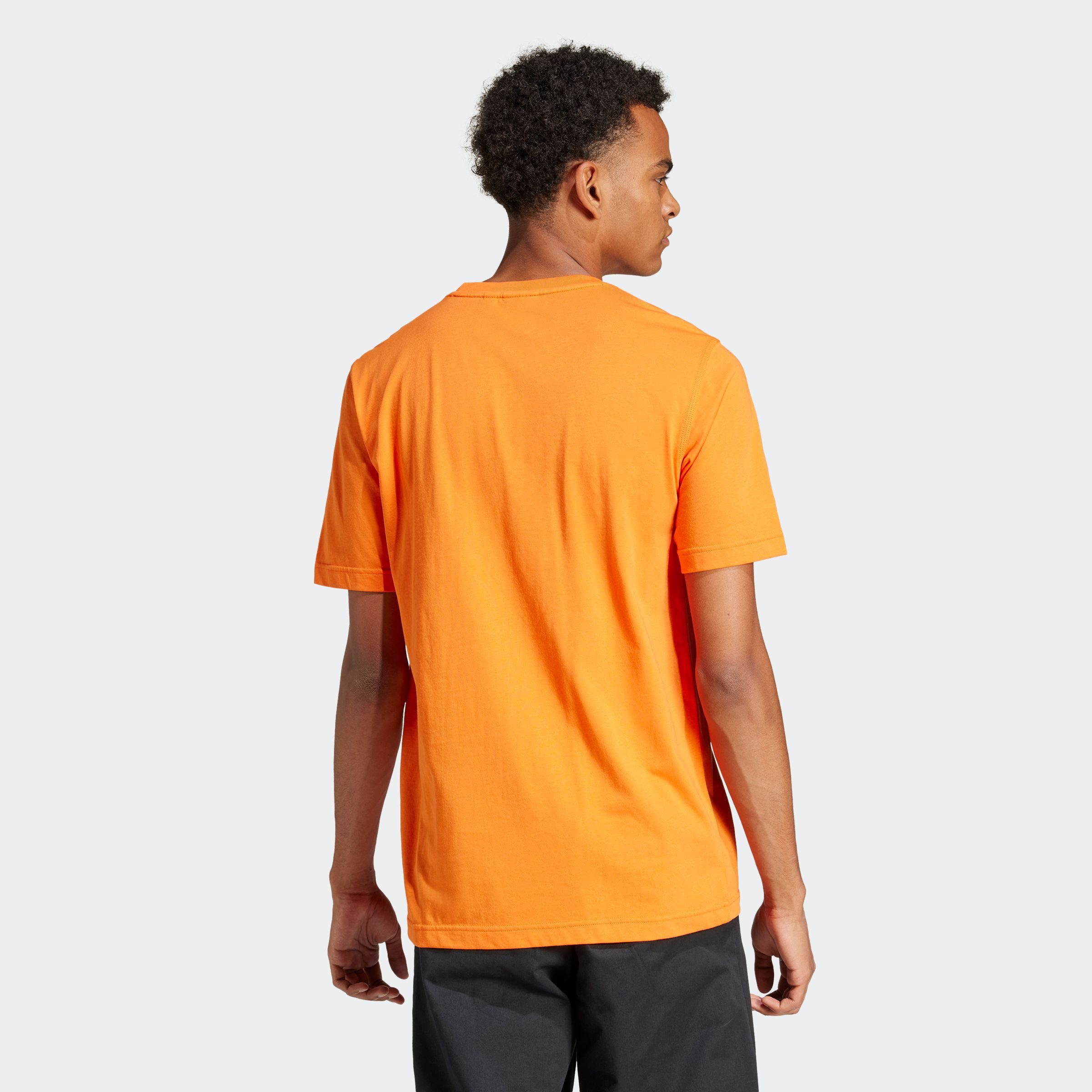 adidas Originals T-shirt TREFOIL ESS TEE drie-strepen essentials shirt met trefoil-logo
