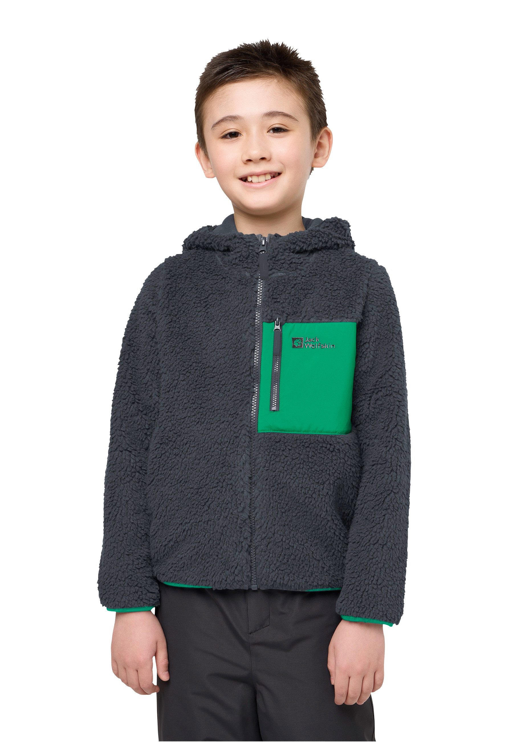 Jack Wolfskin Fleecejack ICE CURL HOOD JACKET K