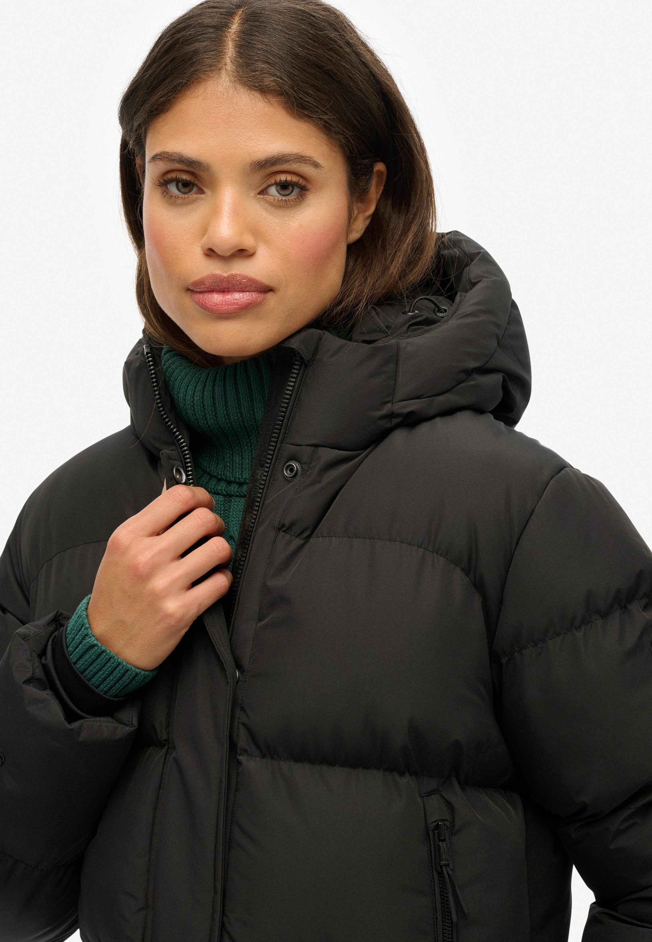 Superdry Gewatteerde jas HOODED 5 BAFFLE SPORTS PUFFER