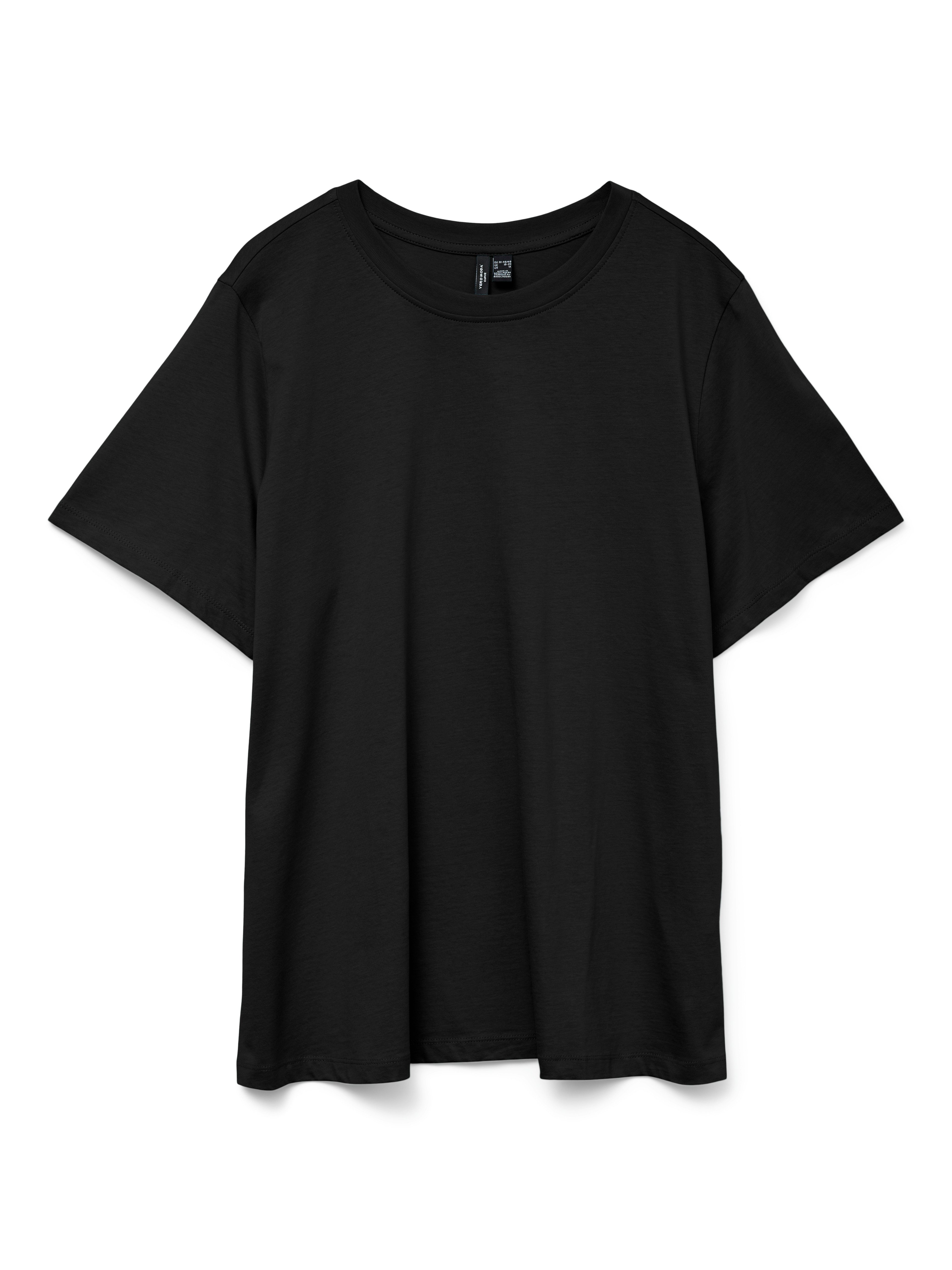 Vero Moda Curve Shirt met korte mouwen VMPAULINA SS T-SHIRT GA JRS NOOS CUR