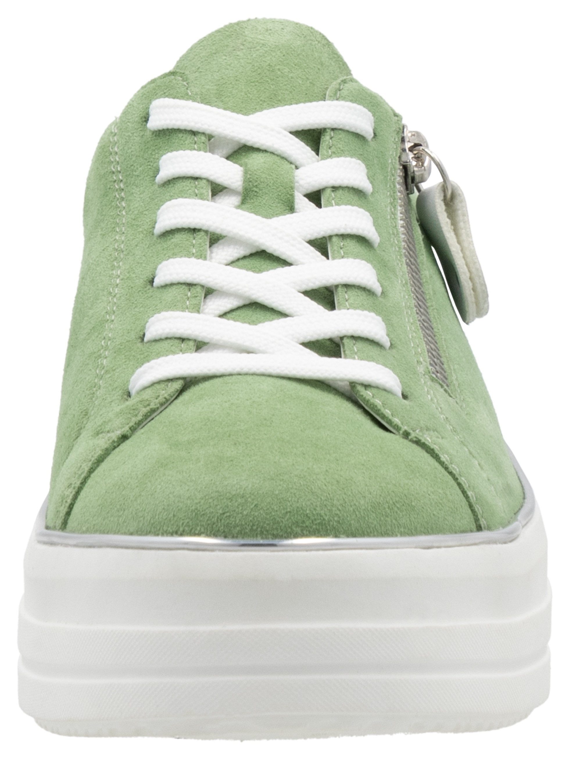 Remonte Plateausneakers , vrijetijdsschoen, lage schoen, veterschoen met zijrits