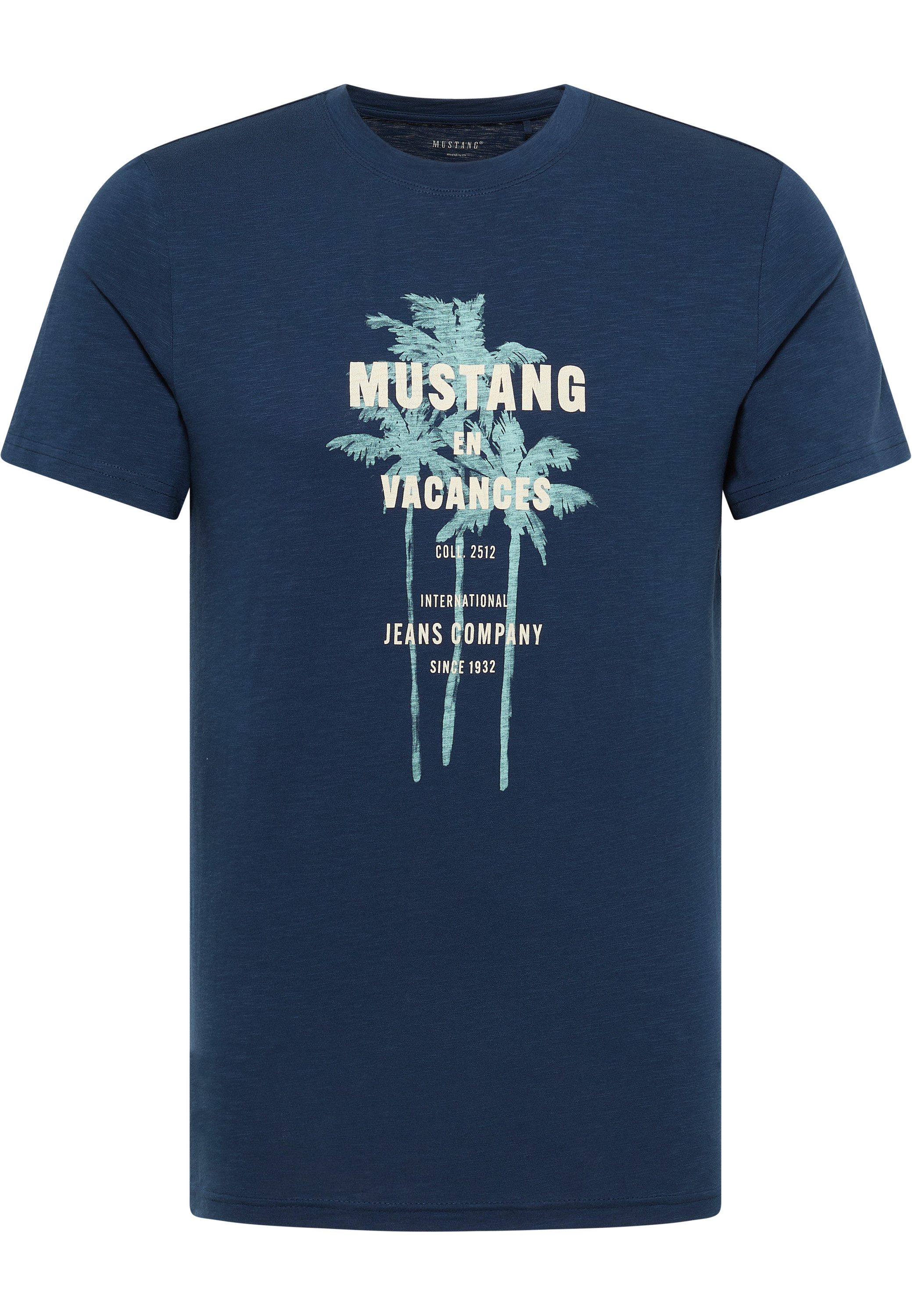 MUSTANG Shirt met korte mouwen Heren stijl Austin