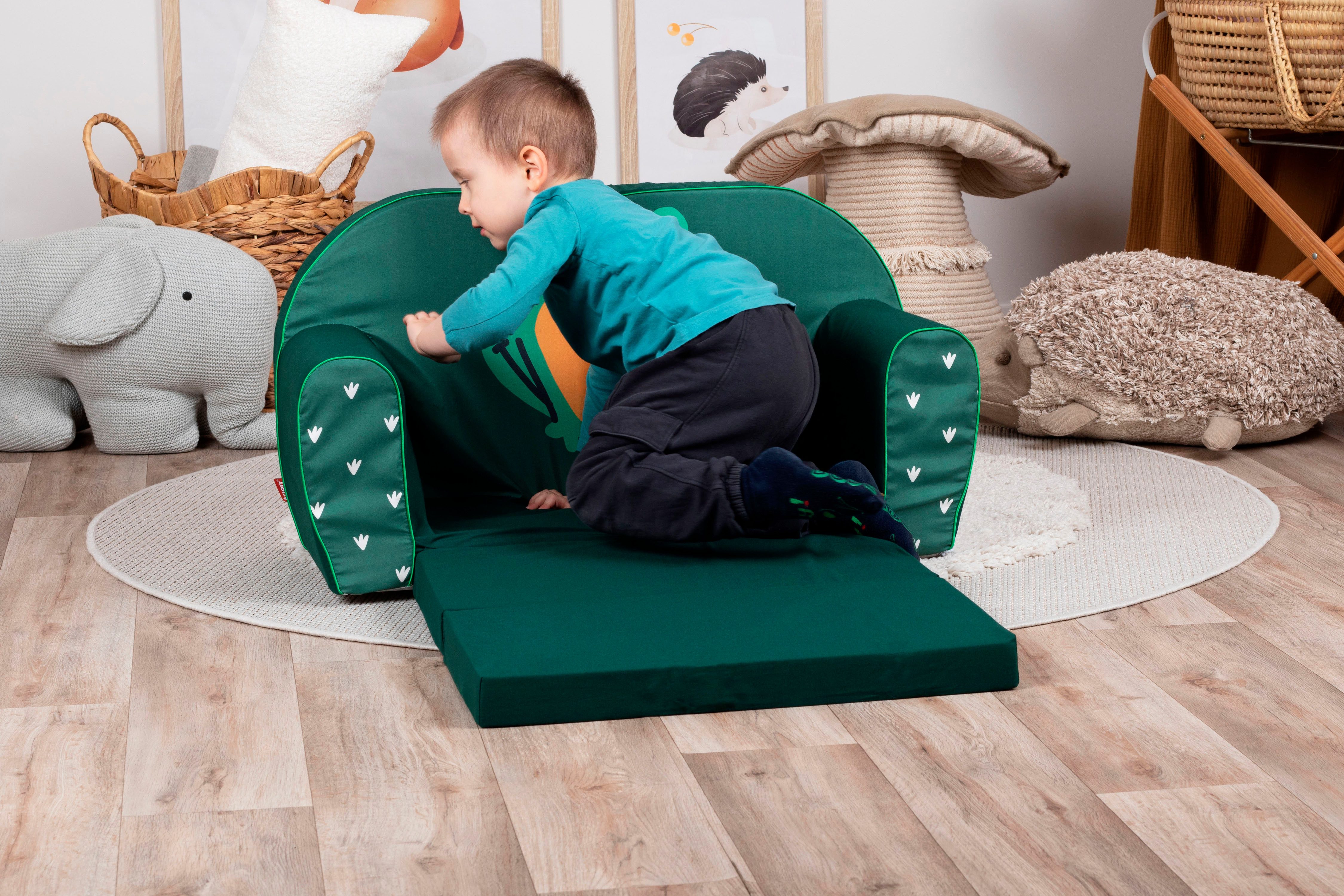 Knorrtoys® Bank Green frog voor kinderen, made in europe