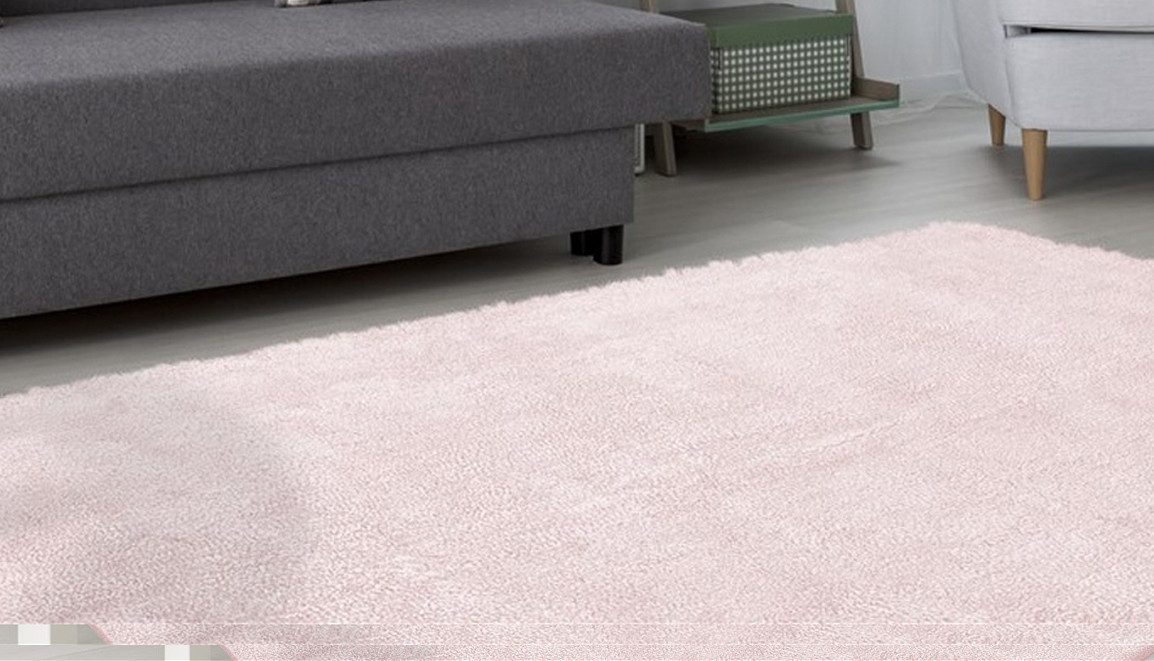 calo-deluxe Hoogpolig vloerkleed Vossi 111 bijzonder zacht door microvezel, woonkamer