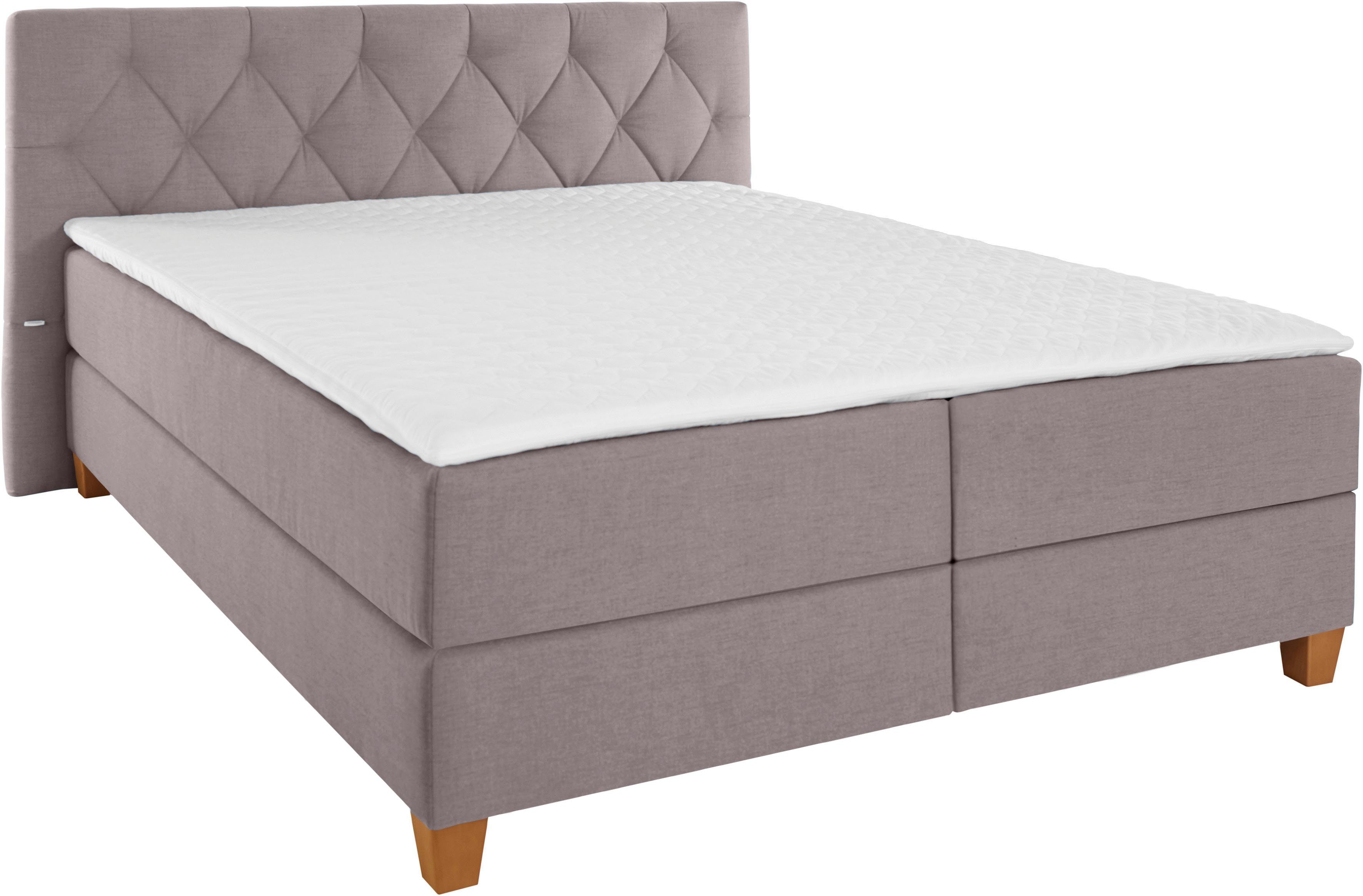 Guido Maria Kretschmer Home&Living Boxspring Harmones in 3 breedten, hardheid ook gemengd met elk 1 matras in h2 en h3