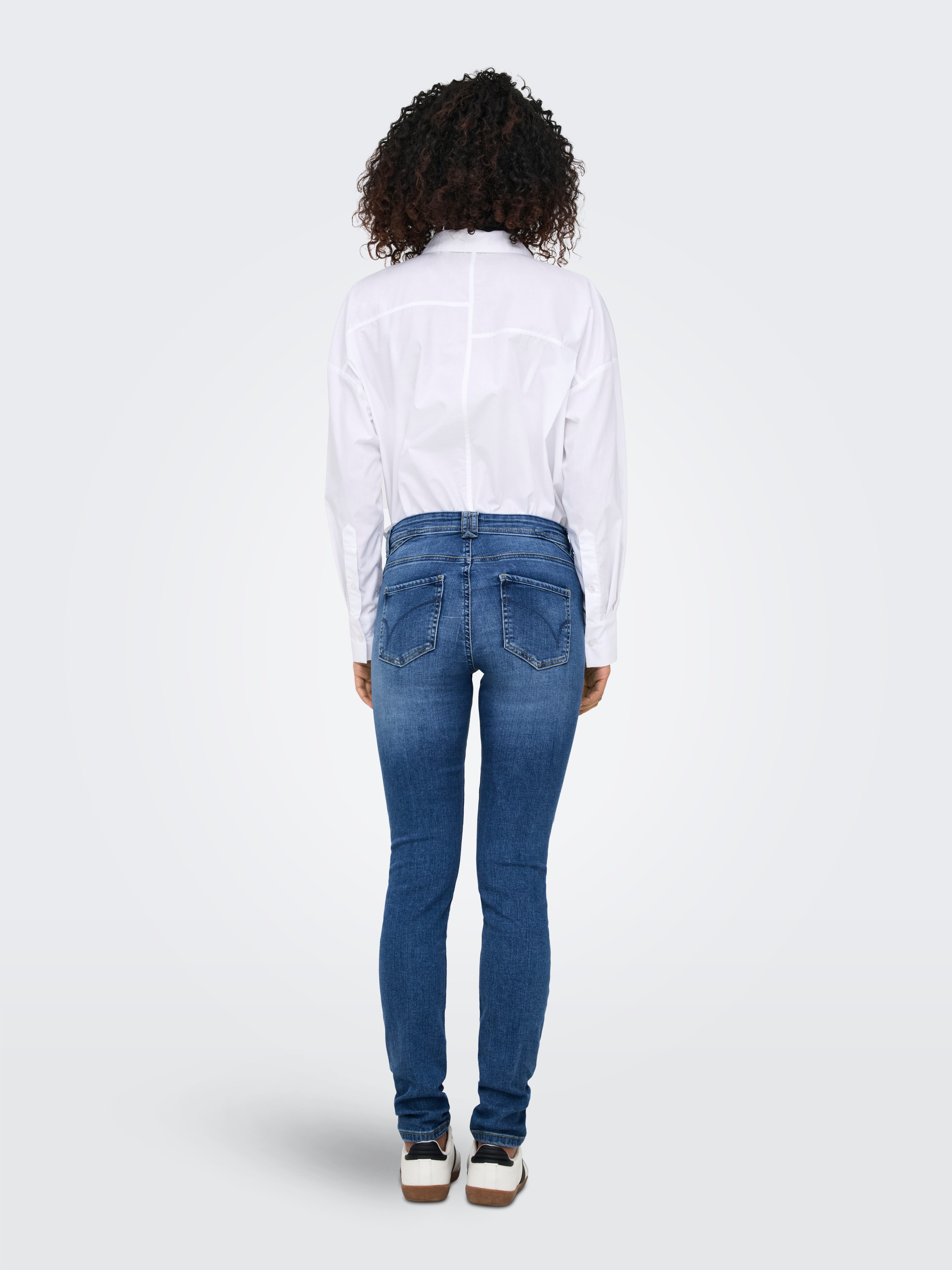 Only Skinny fit jeans ONLRUSH MID WAIST SK REP DNM MAS