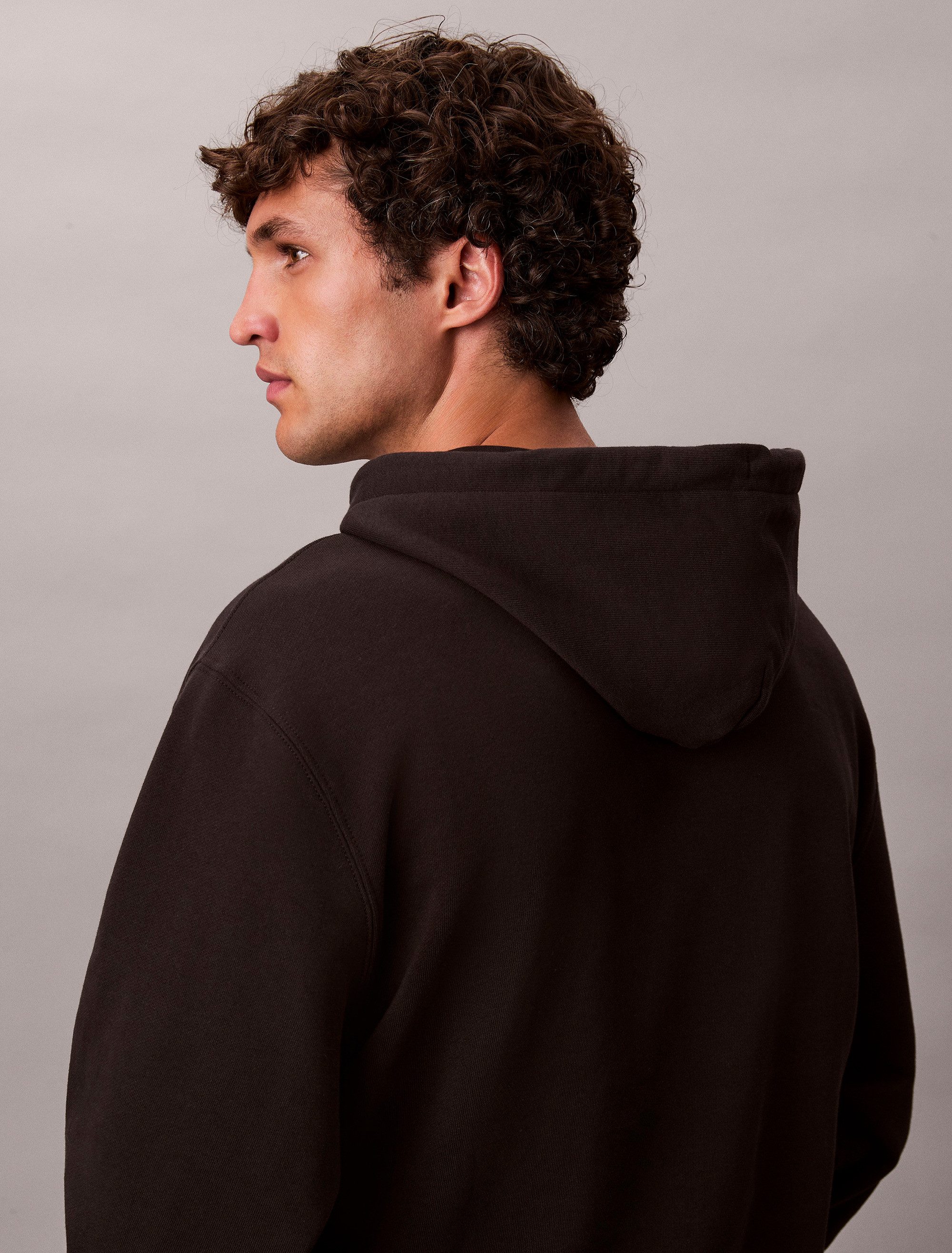 Calvin Klein Sweatshirt LS EU 350TERRY MICRO MONOLOGO HO