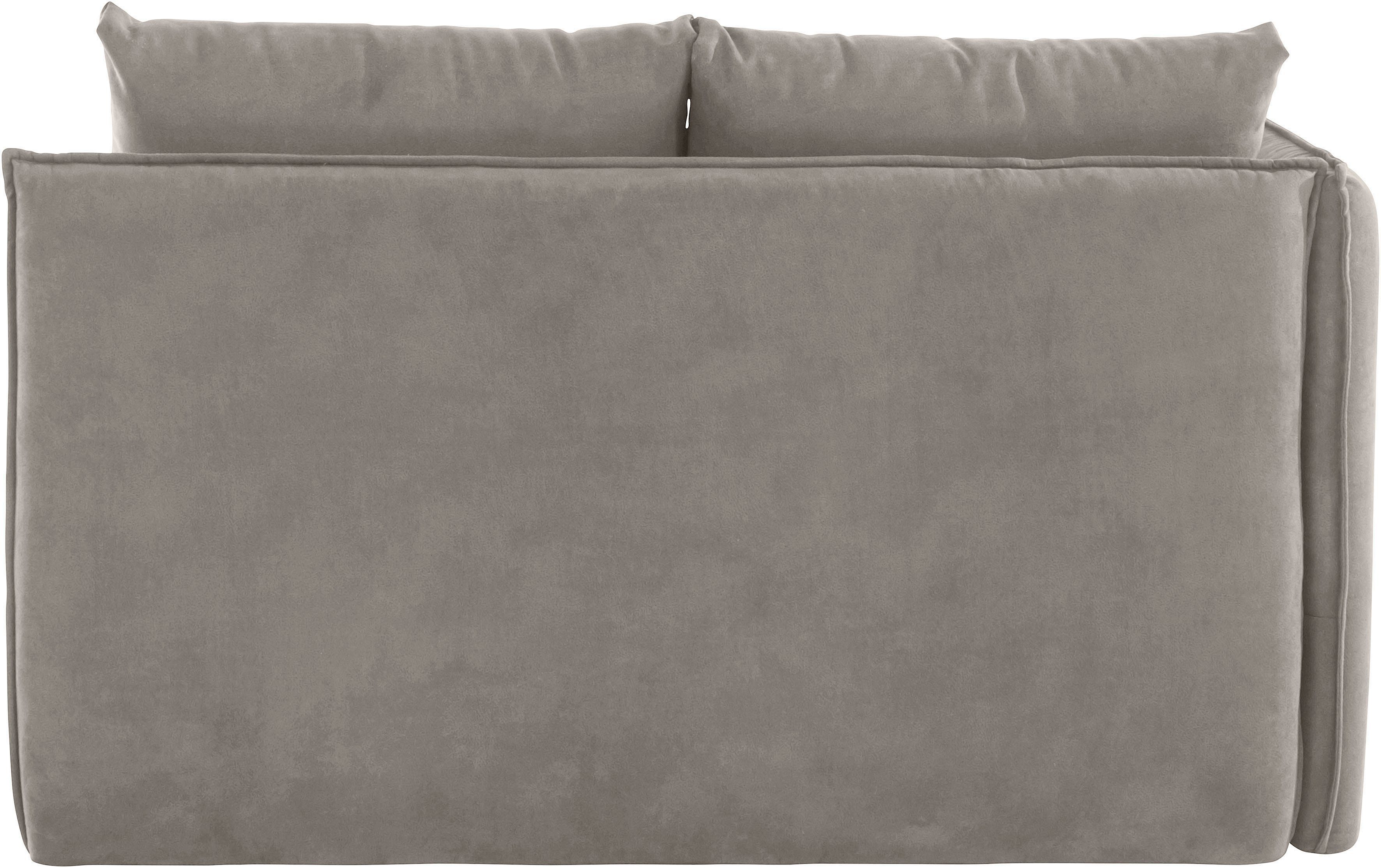 andas Ottomane Nöre korte lounge-module - zelf samenstellen, breedte 138 cm, diepte 128 cm