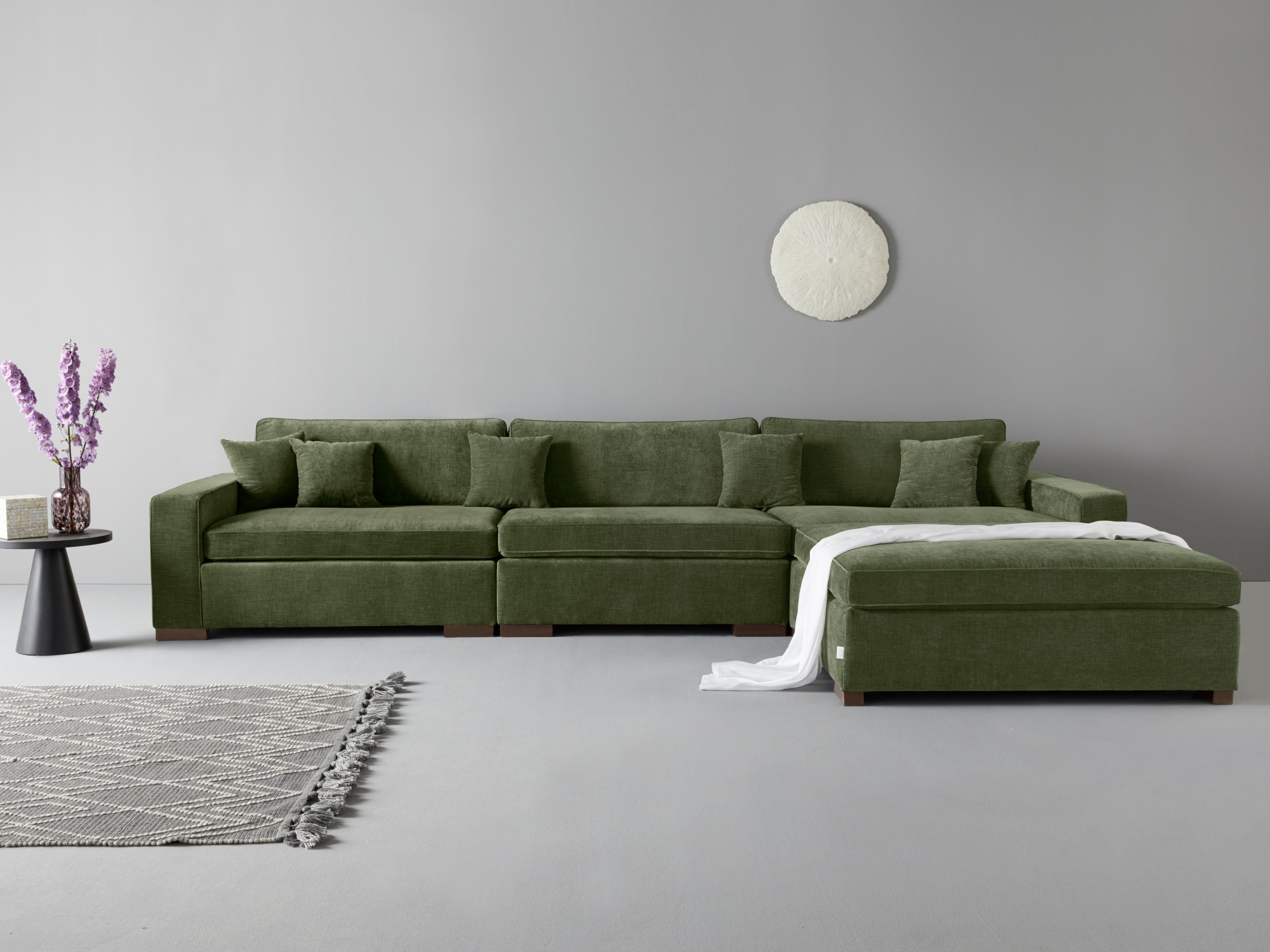 Guido Maria Kretschmer Home&Living 3-zitsbank Skara XXL Loungebank XXL met binnenveringsinterieur, in vele overtrekkwaliteiten