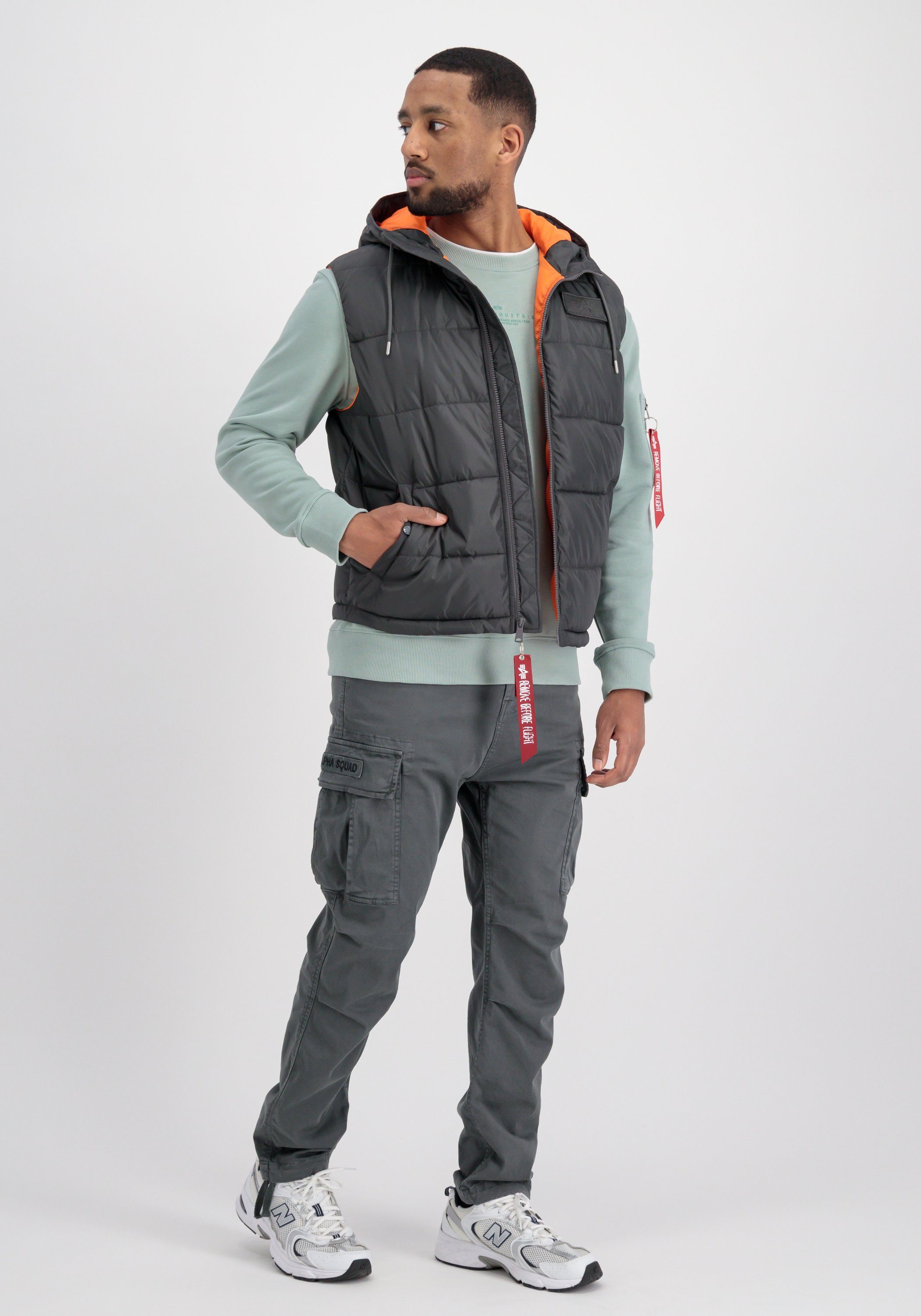 Alpha Industries Blouson Alpha Industries Men - Vests Hooded Puffer Vest FD