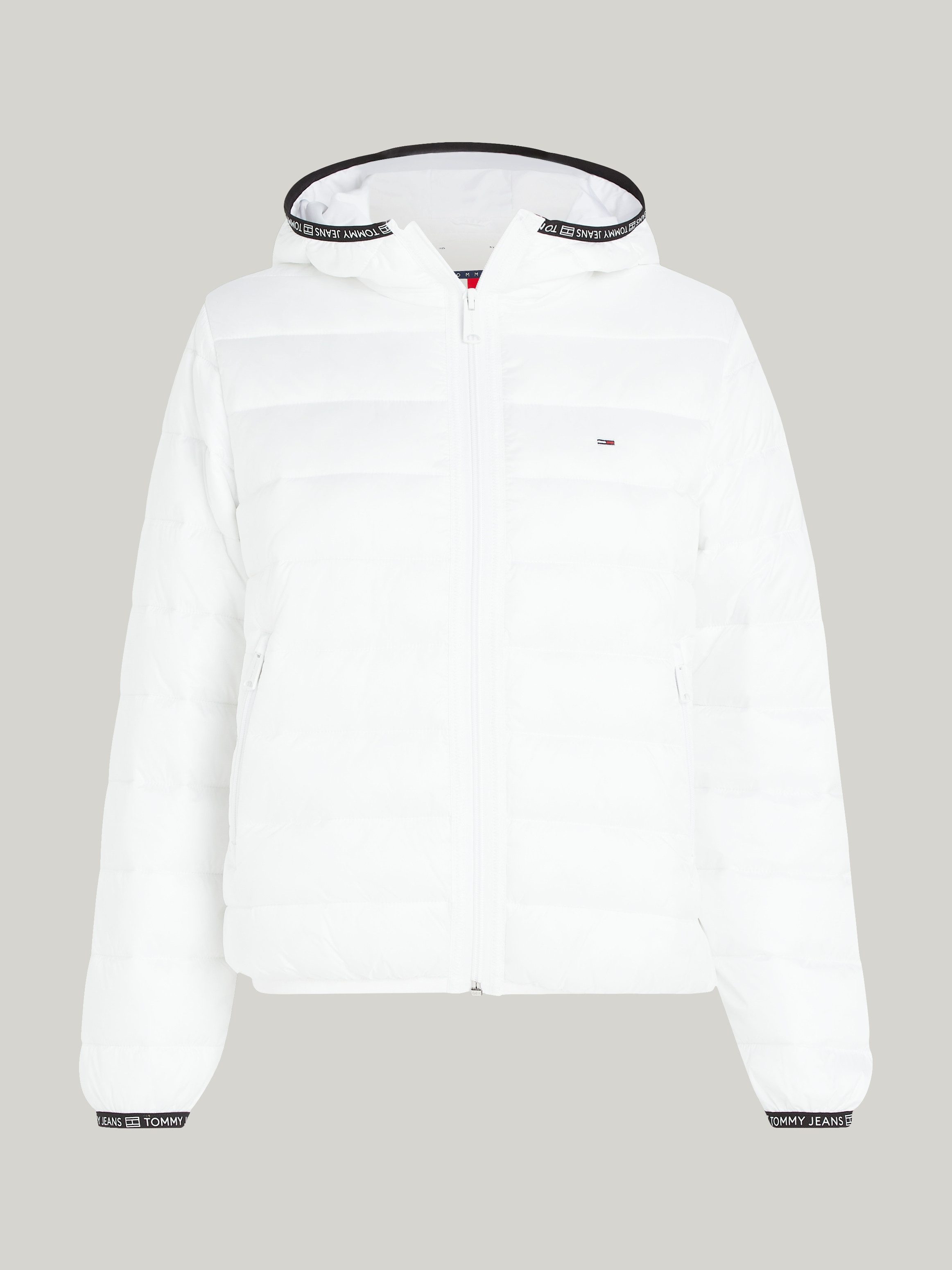 TOMMY JEANS Gewatteerde jas TJW QUILTED TAPE HOOD JACKET EXT