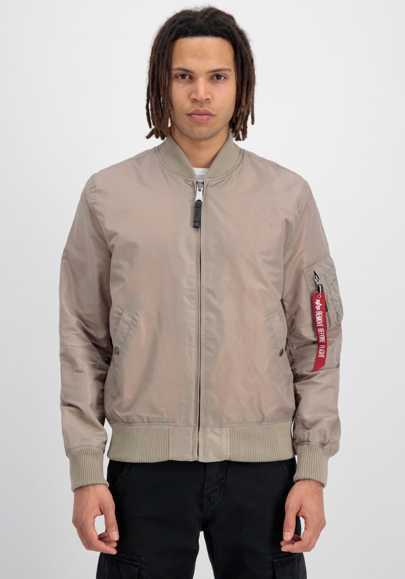 Winter Jackets Alpha Industries , Beige , Heren