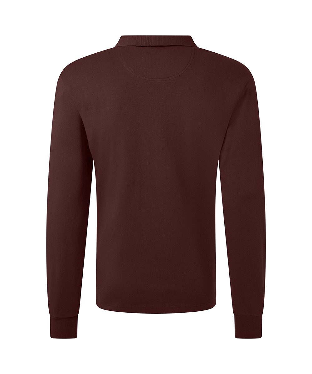 Pierre Cardin Poloshirt met lange mouwen