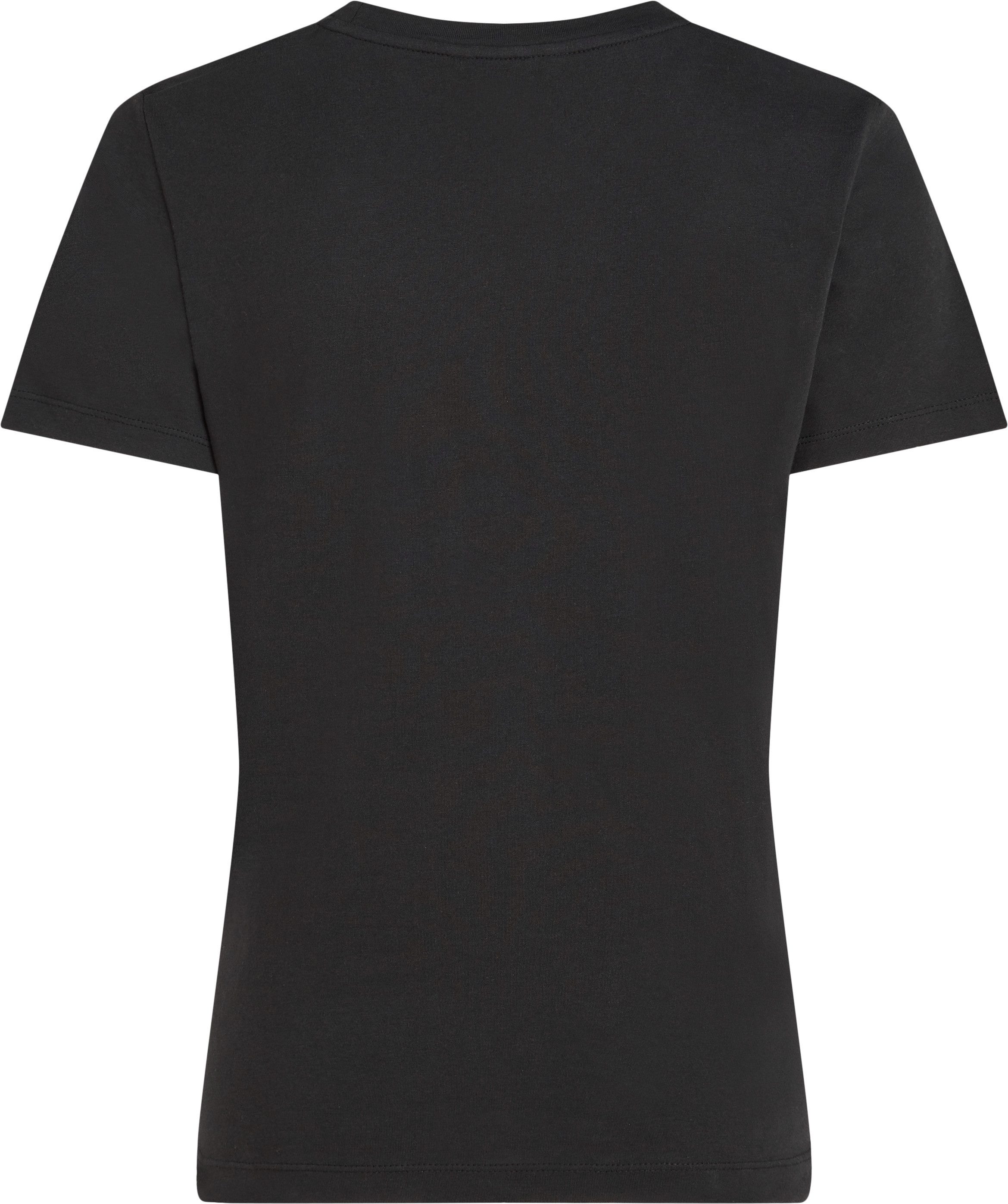 Tommy Hilfiger T-shirt REG CORP LOGO C-NK SS met een logo-opschrift