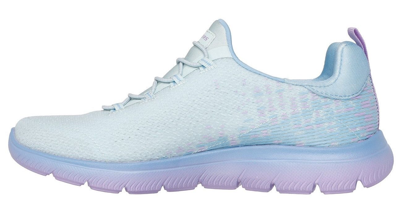 Skechers Slip-on sneakers Summits , trainingsschoen, sneaker, instapper, lage schoen met bungee-sluiting