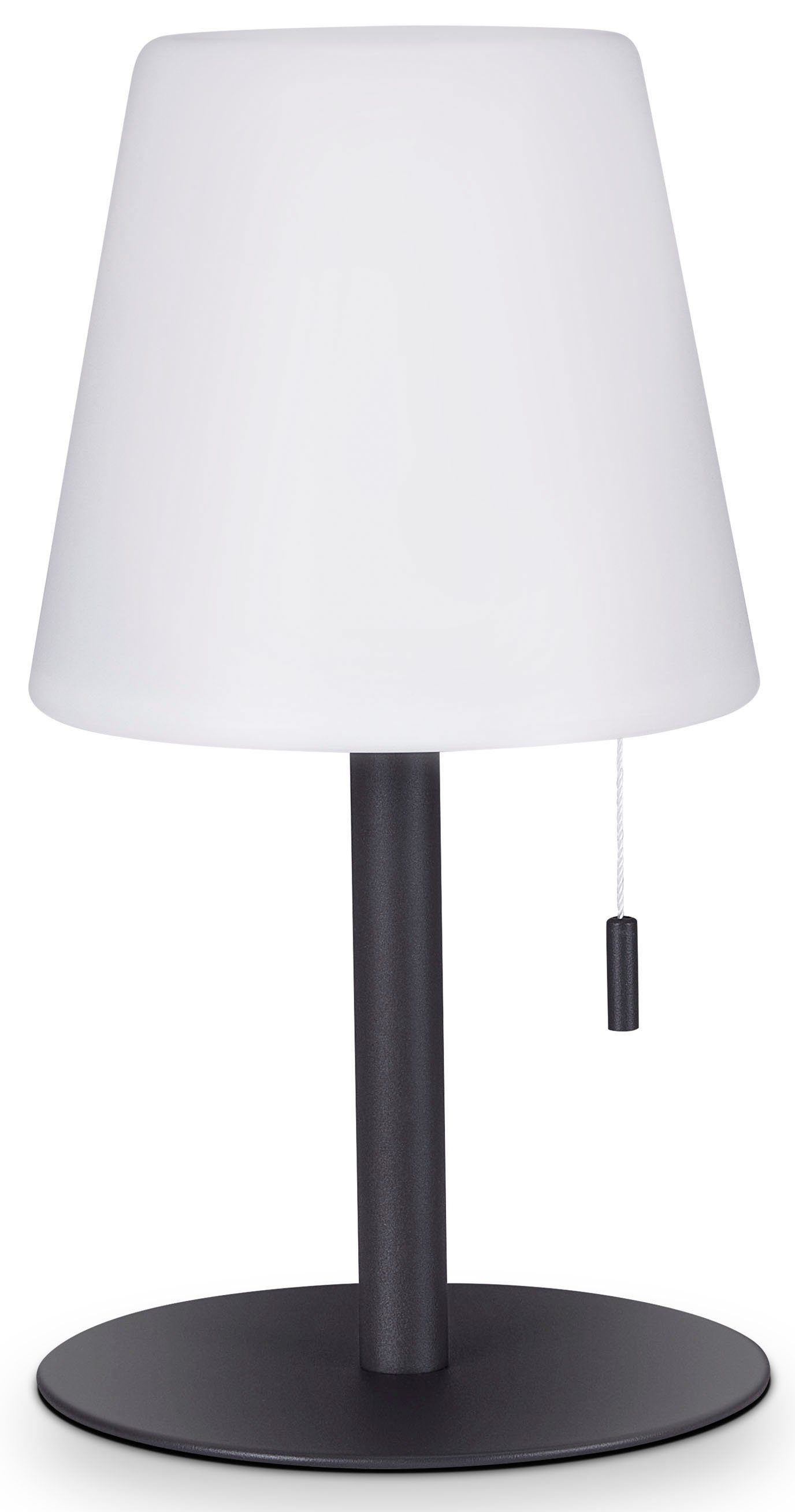 Paco Home Tafellamp JEN LED accu draadloos oplaadbaar nacht trekker schakelaar