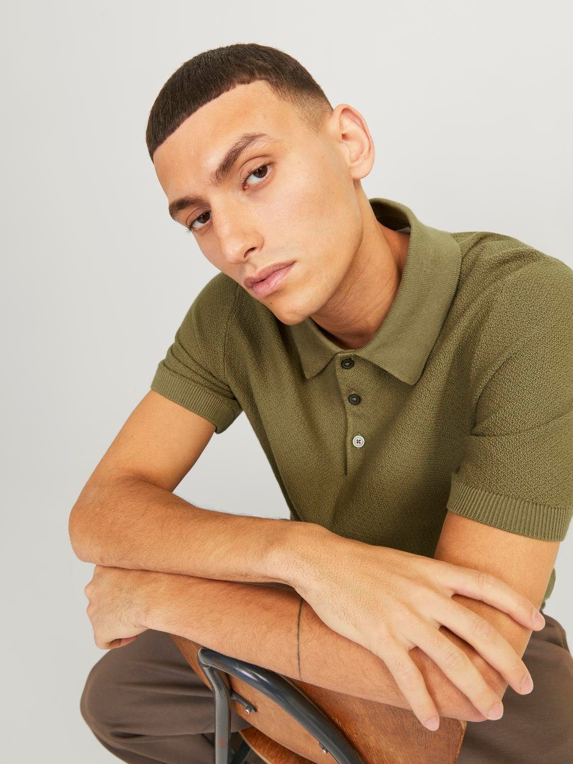 Jack & Jones Poloshirt JPRBLUSANDRI KNIT POLO SN