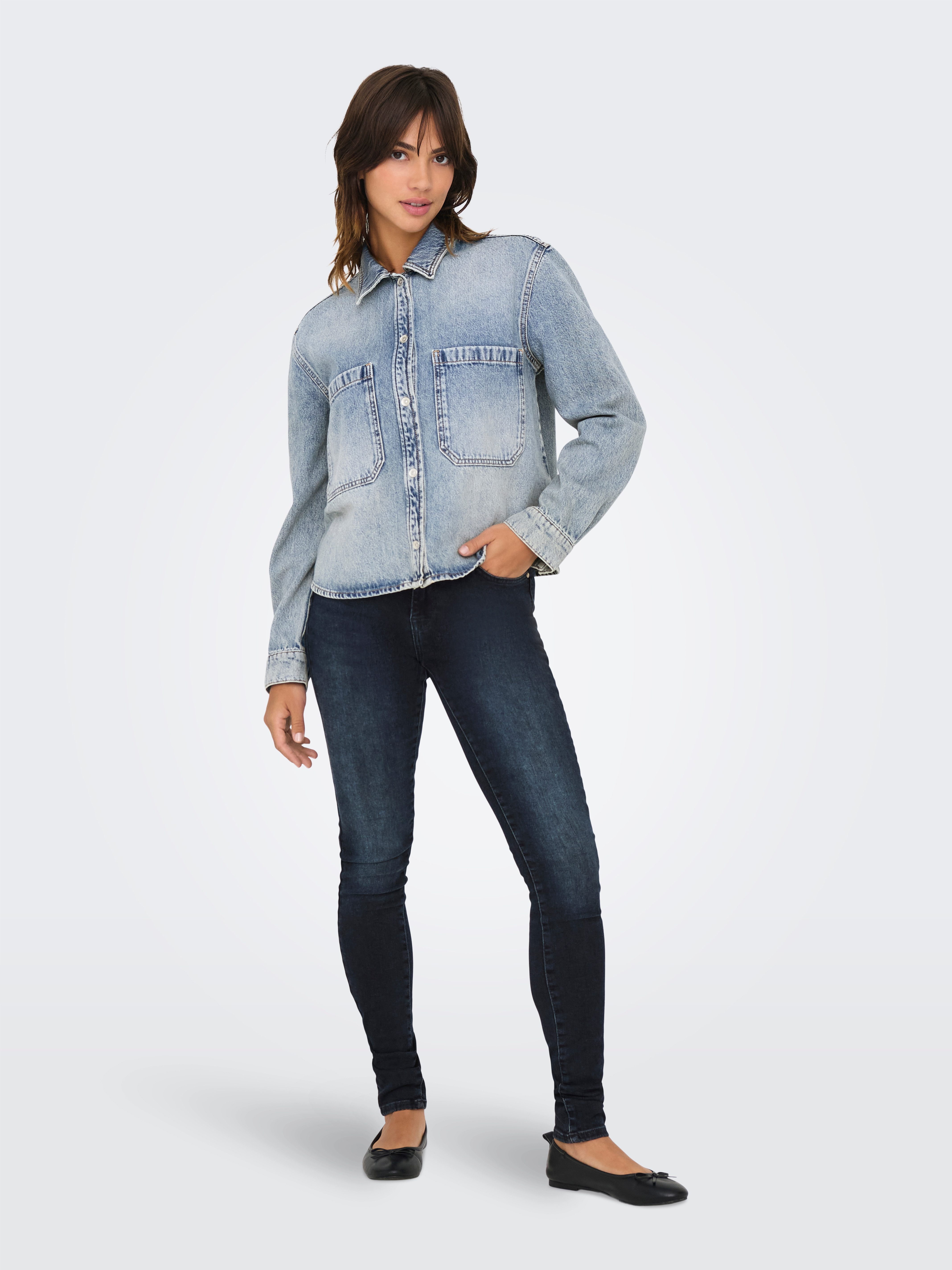 Only Skinny fit jeans ONLFOREVER HIGH HW SK DNM REA192