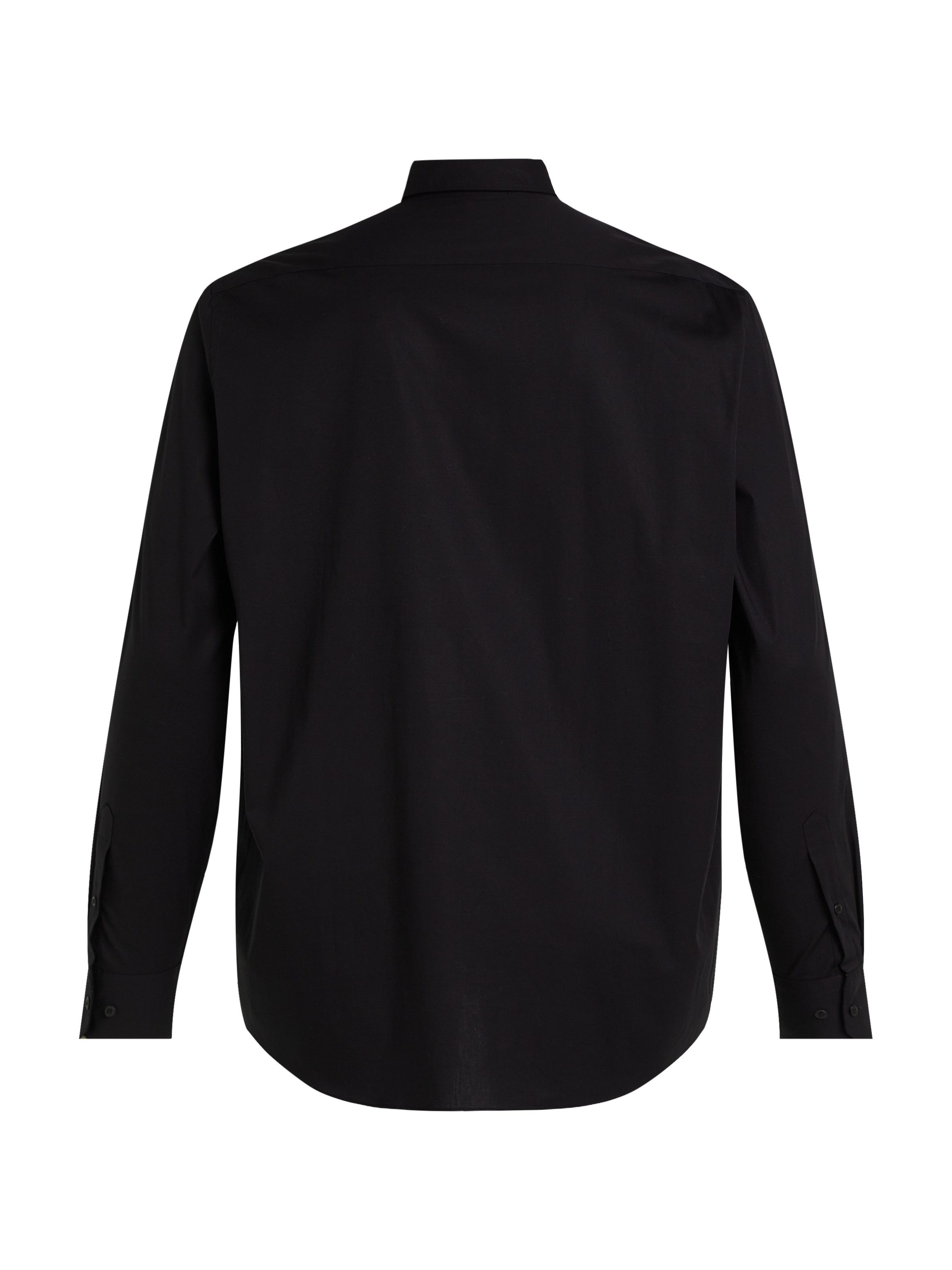 Calvin Klein Overhemd met lange mouwen BT_STRETCH POPLIN SLIM SHIRT in grote maten met doorlopende knoopsluiting