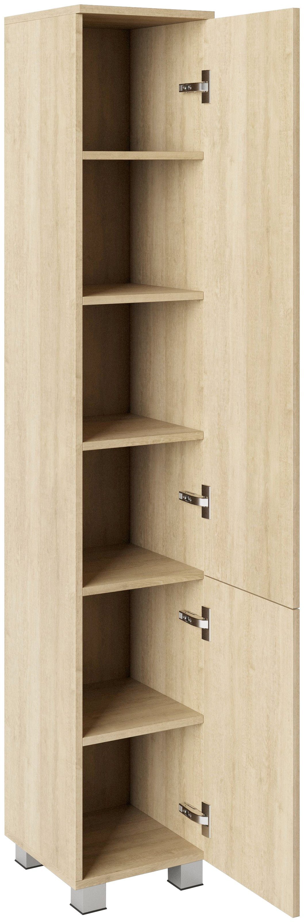 welltime Hoge kast Cosmo Bxdxh: ca. 30x32,5x171,5 cm, verschillende kleuren, 6 vakken