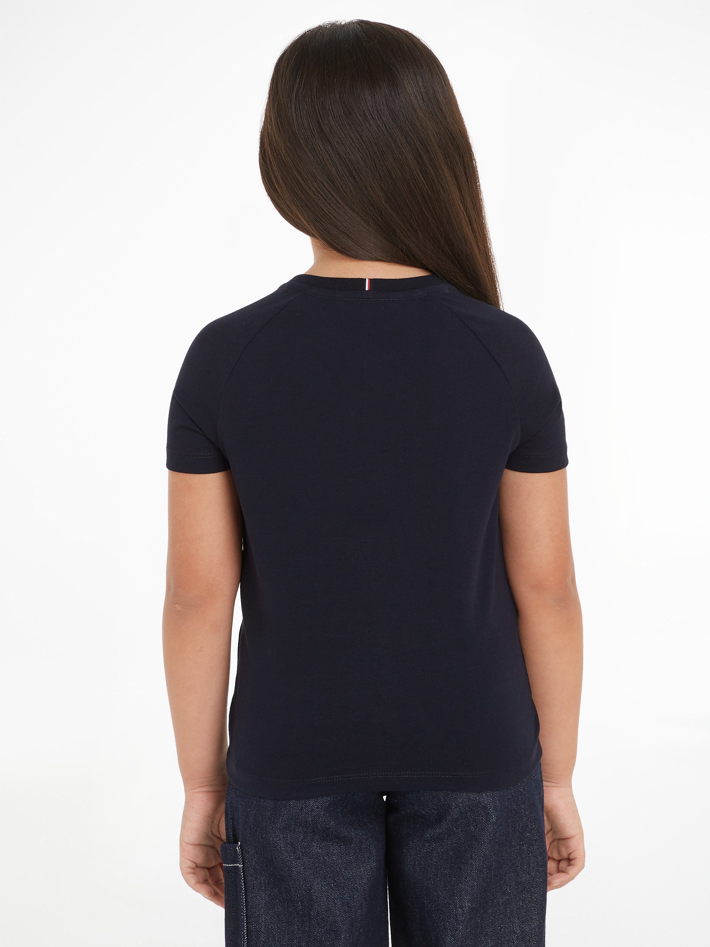Tommy Hilfiger Shirt met korte mouwen VARSIY FOIL REG TEE SS Kinderen tot 16 jaar met logo-opdruk